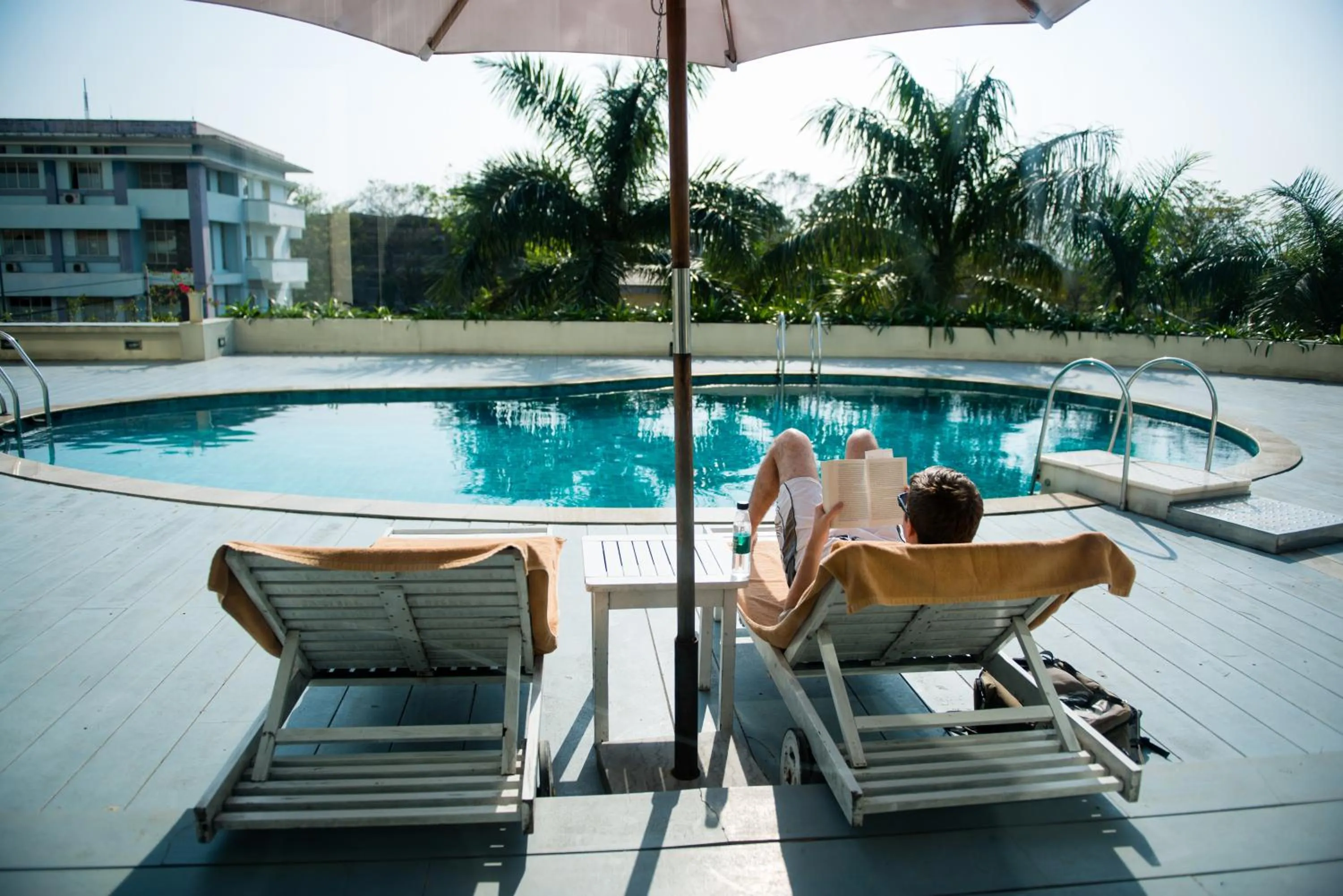 Swimming pool in Muong Thanh Holiday Hue Hotel