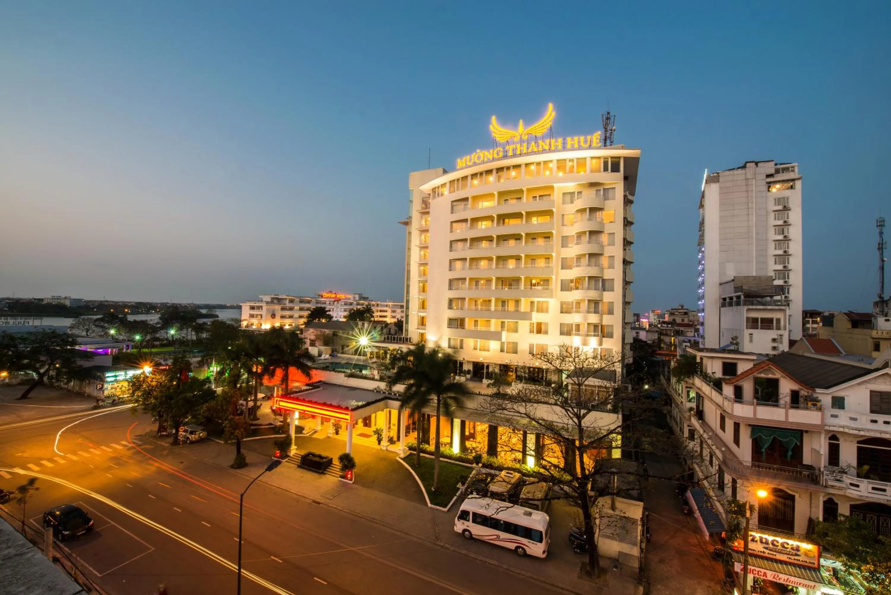 Facade/entrance in Muong Thanh Holiday Hue Hotel