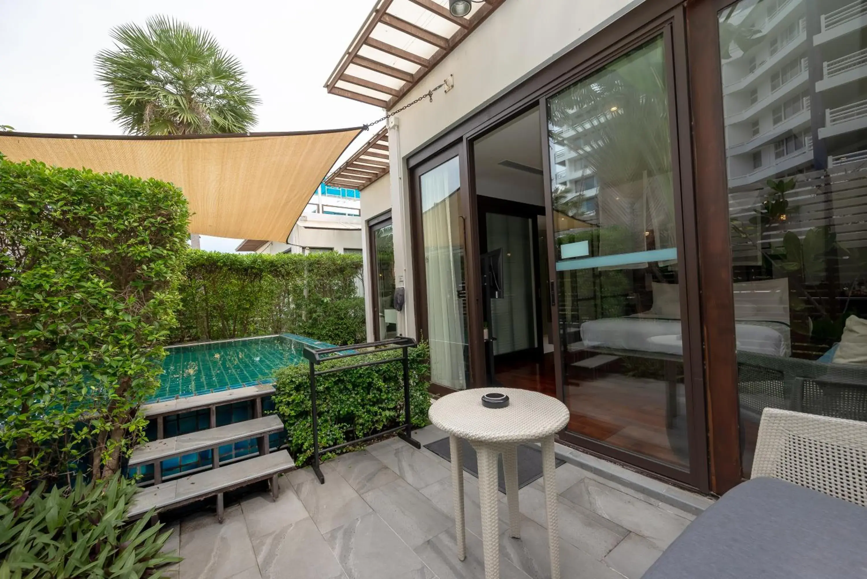 Pool view in The Rock Hua Hin Beachfront Spa Resort Pool view in The Rock Hua Hin Beachfront Spa Resort