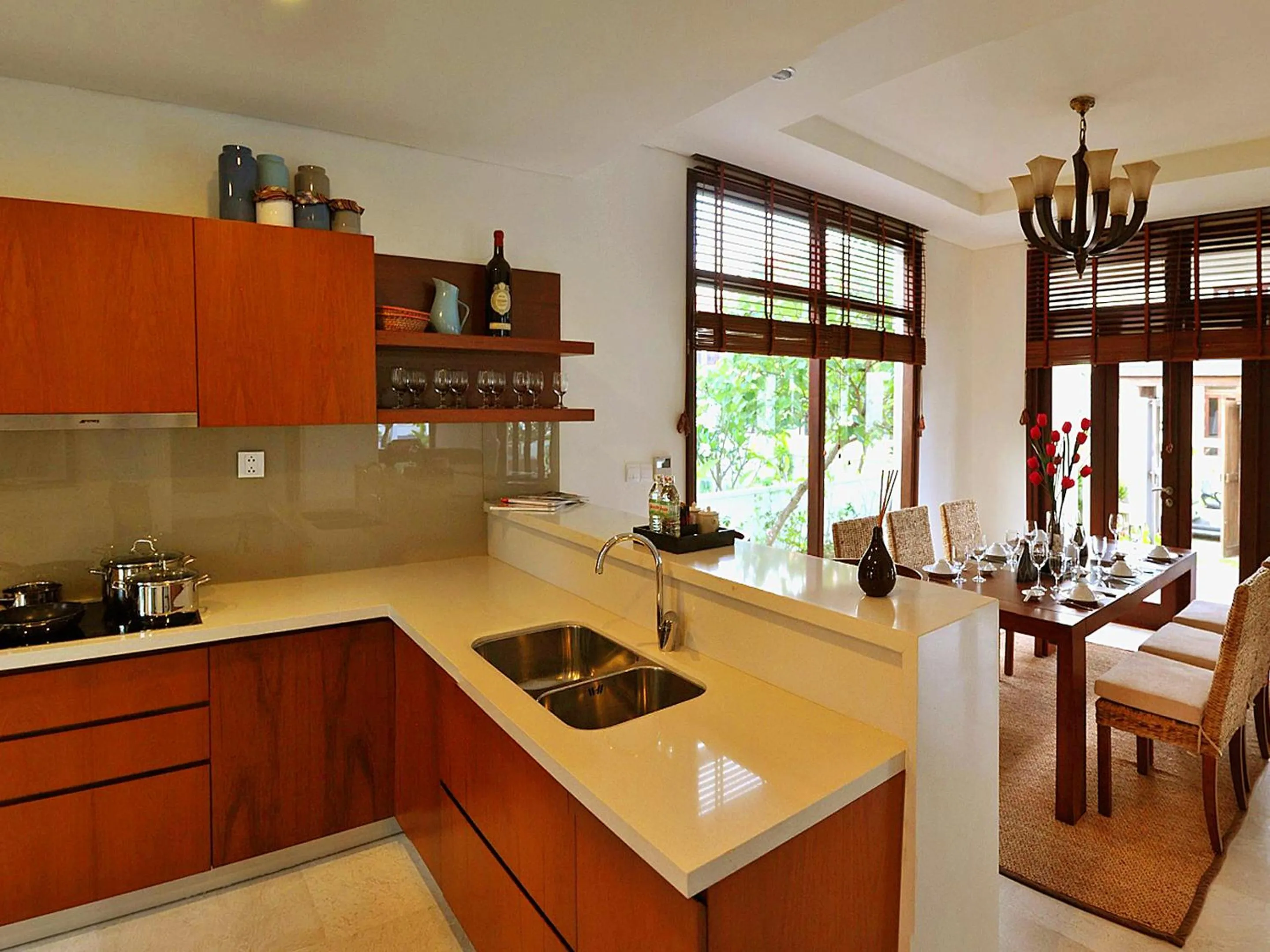 Kitchen or kitchenette in Furama Resort Danang