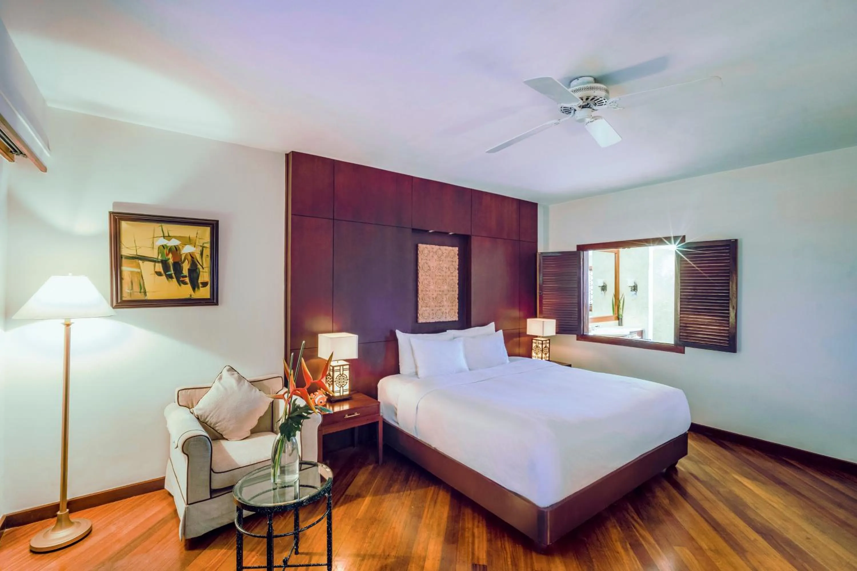 Bed in Furama Resort Danang