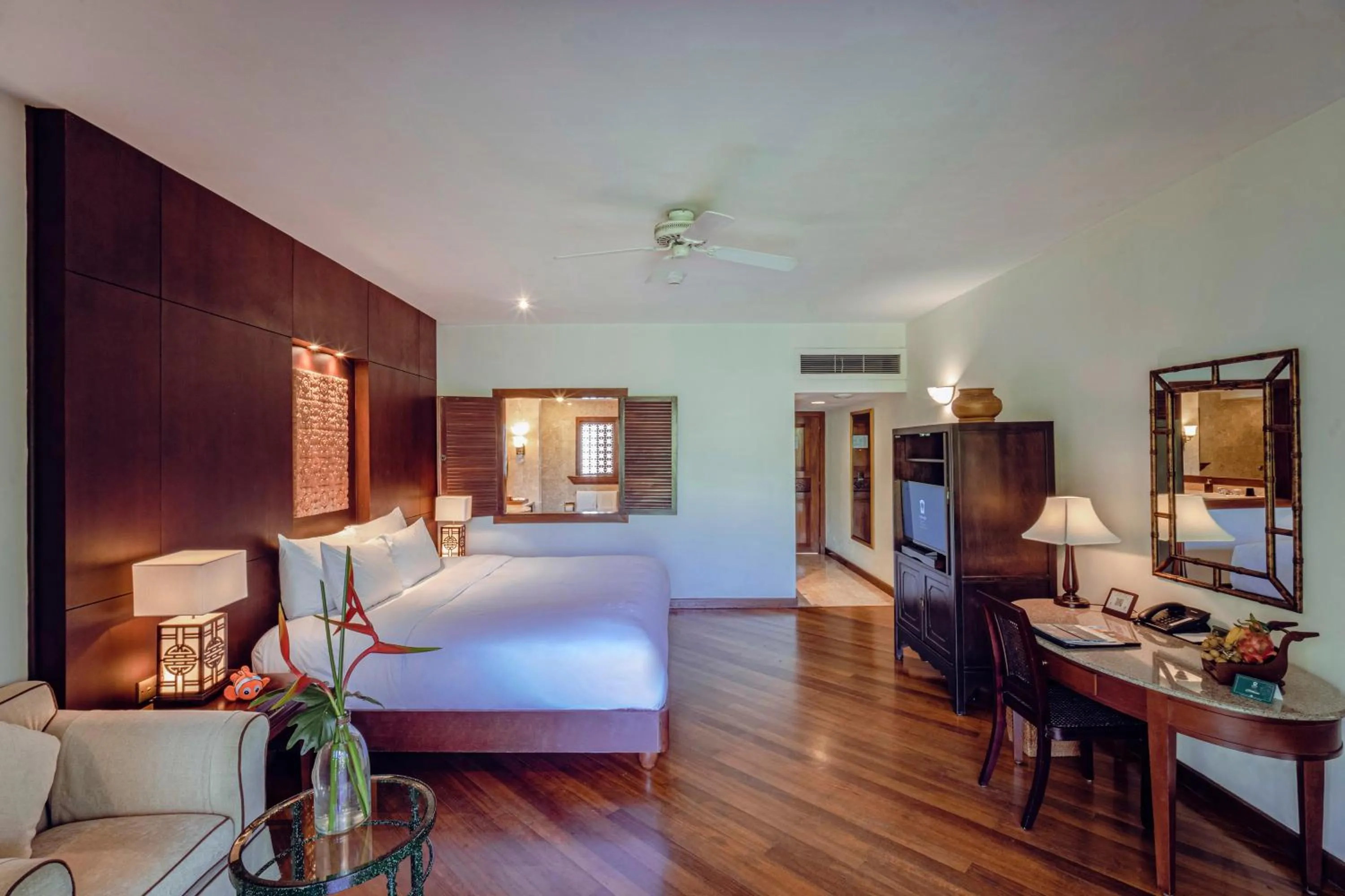 Bedroom, Bed in Furama Resort Danang