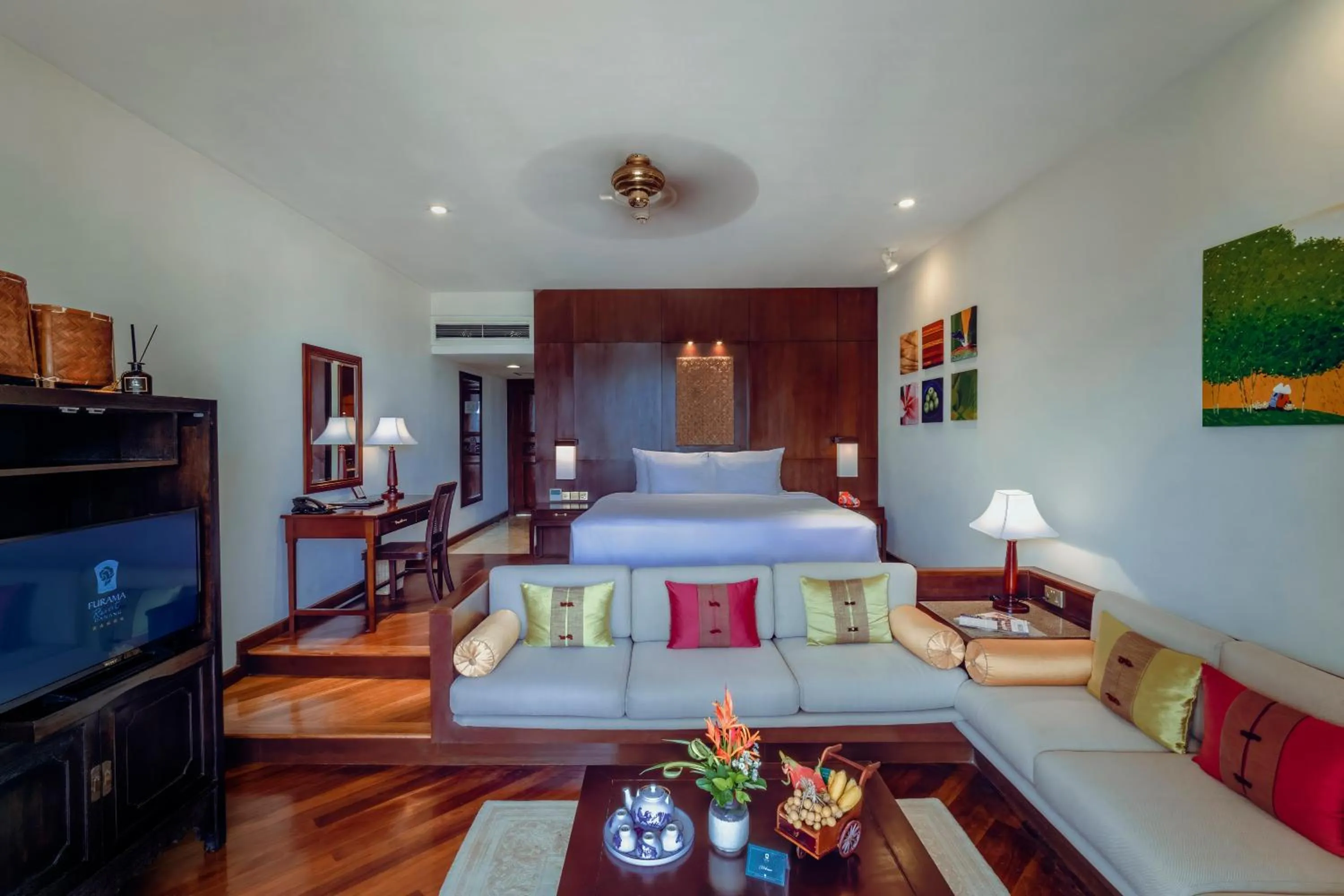 Bedroom, Bed in Furama Resort Danang