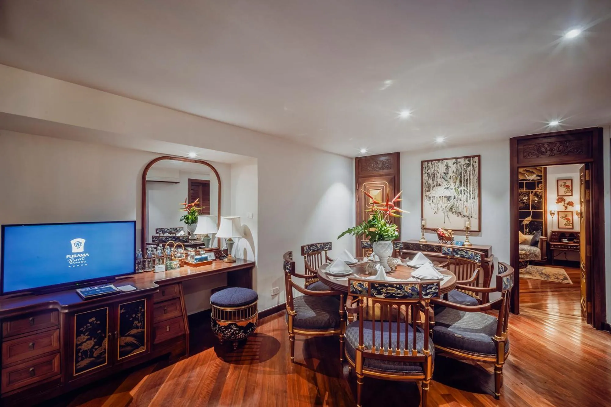 Living room in Furama Resort Danang