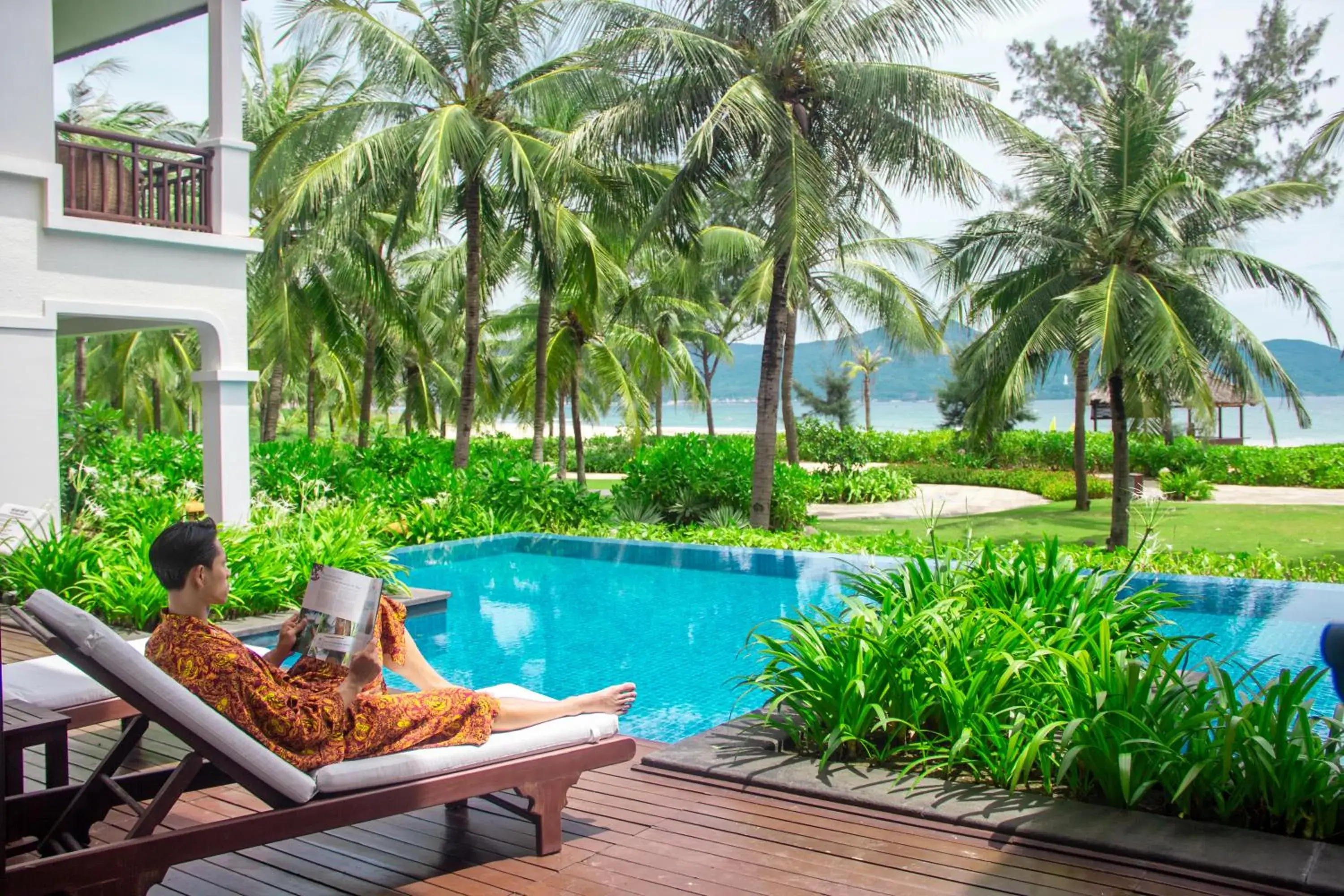 Swimming pool in Furama Resort Danang Swimming pool in Furama Resort Danang