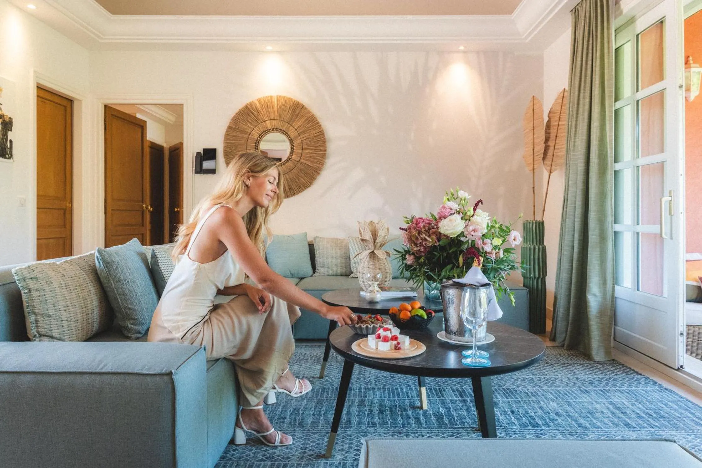 Living room in Domaine de l'Astragale