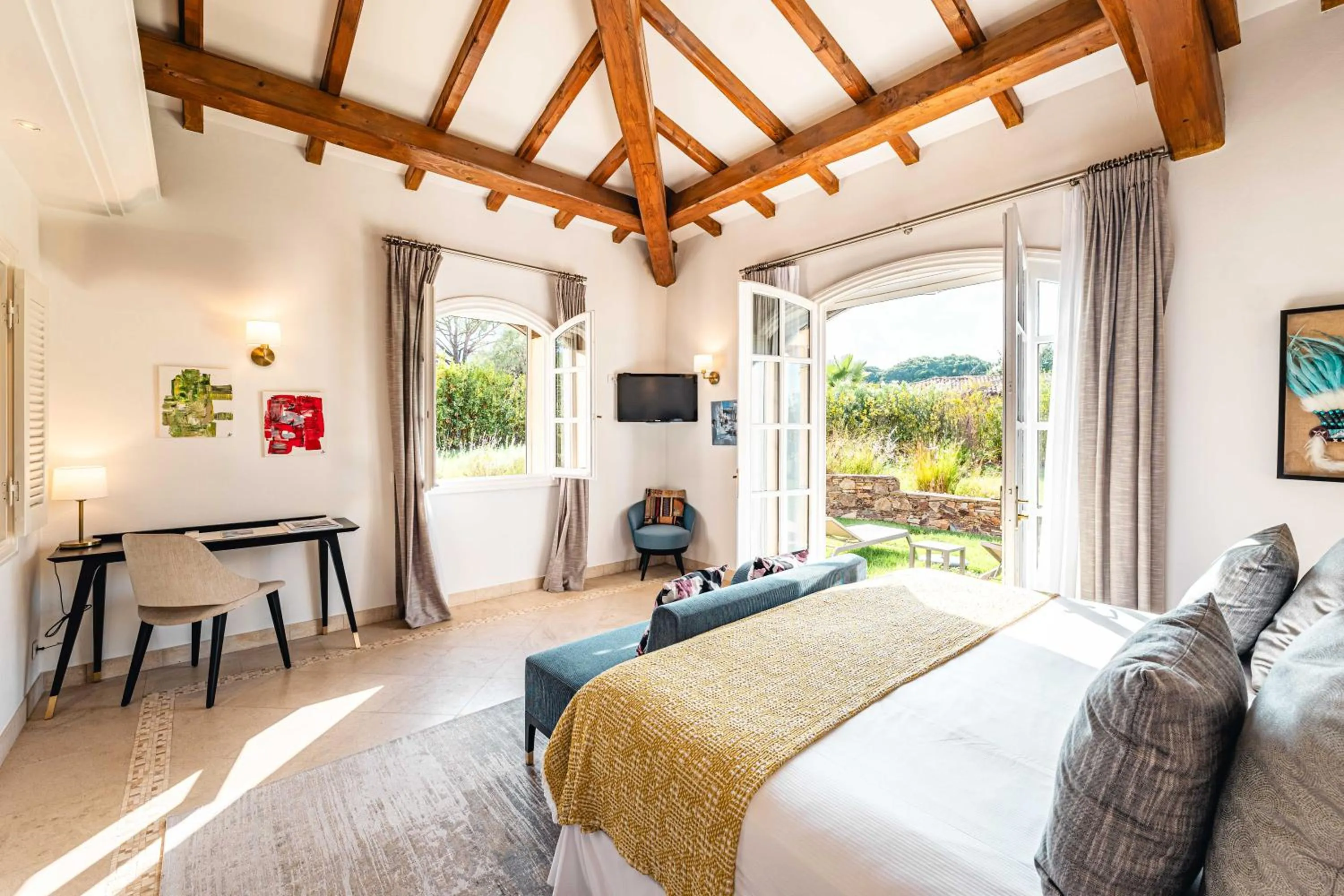 Bedroom in Domaine de l'Astragale