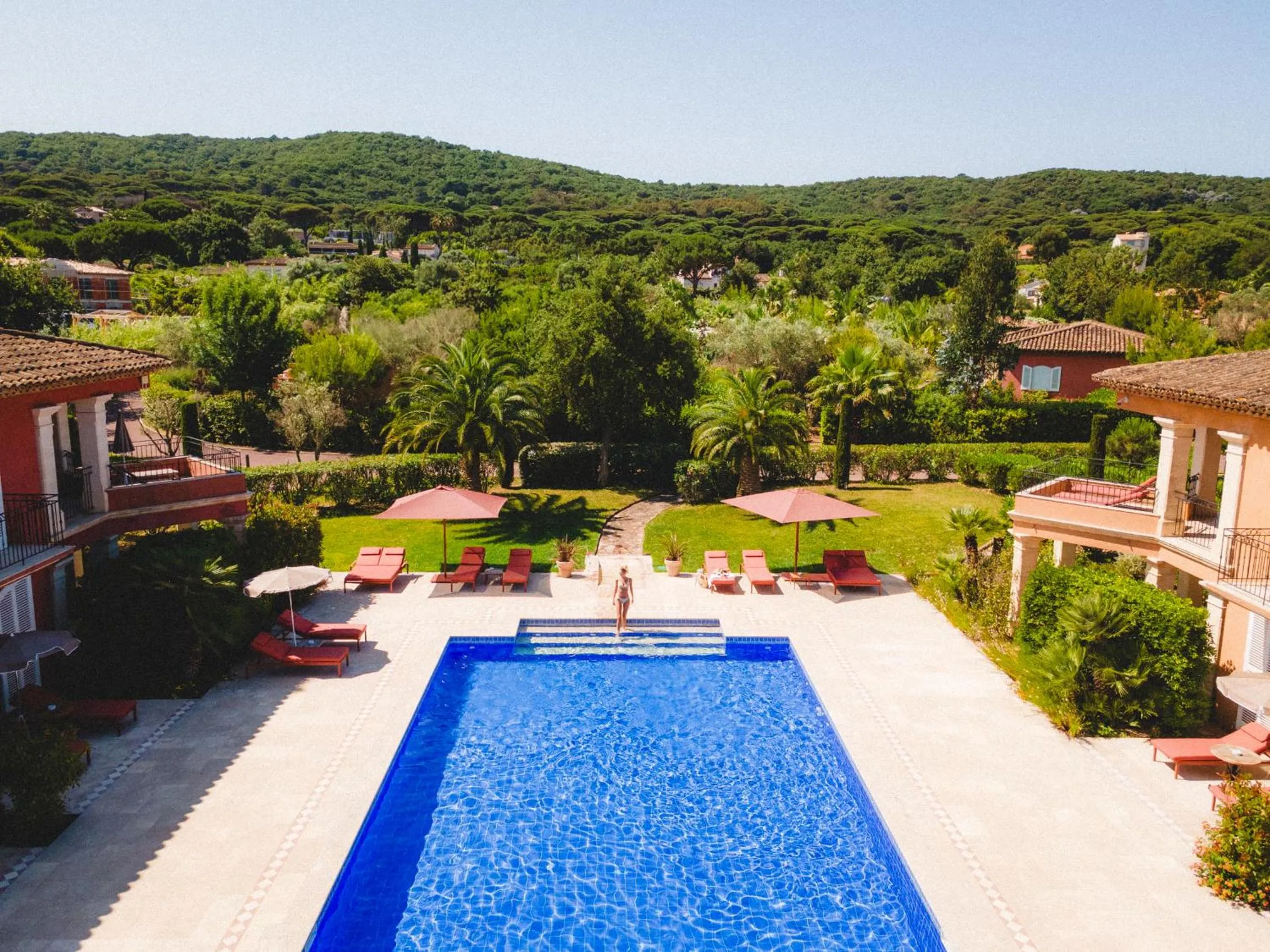 Swimming pool in Domaine de l'Astragale