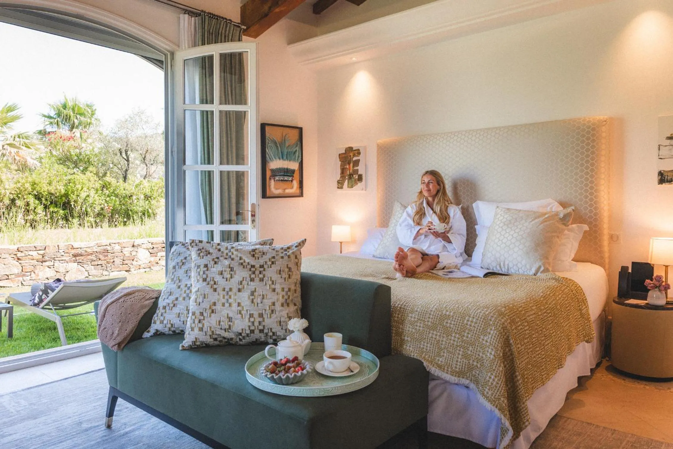 Bedroom in Domaine de l'Astragale