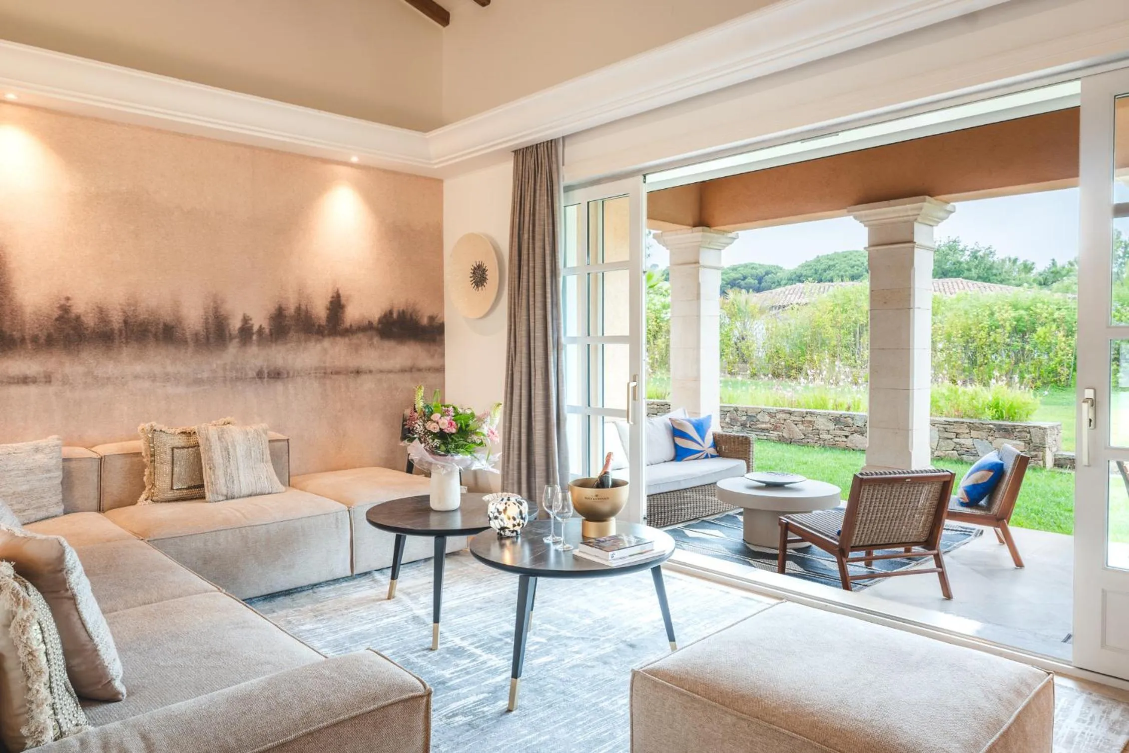 Living room in Domaine de l'Astragale