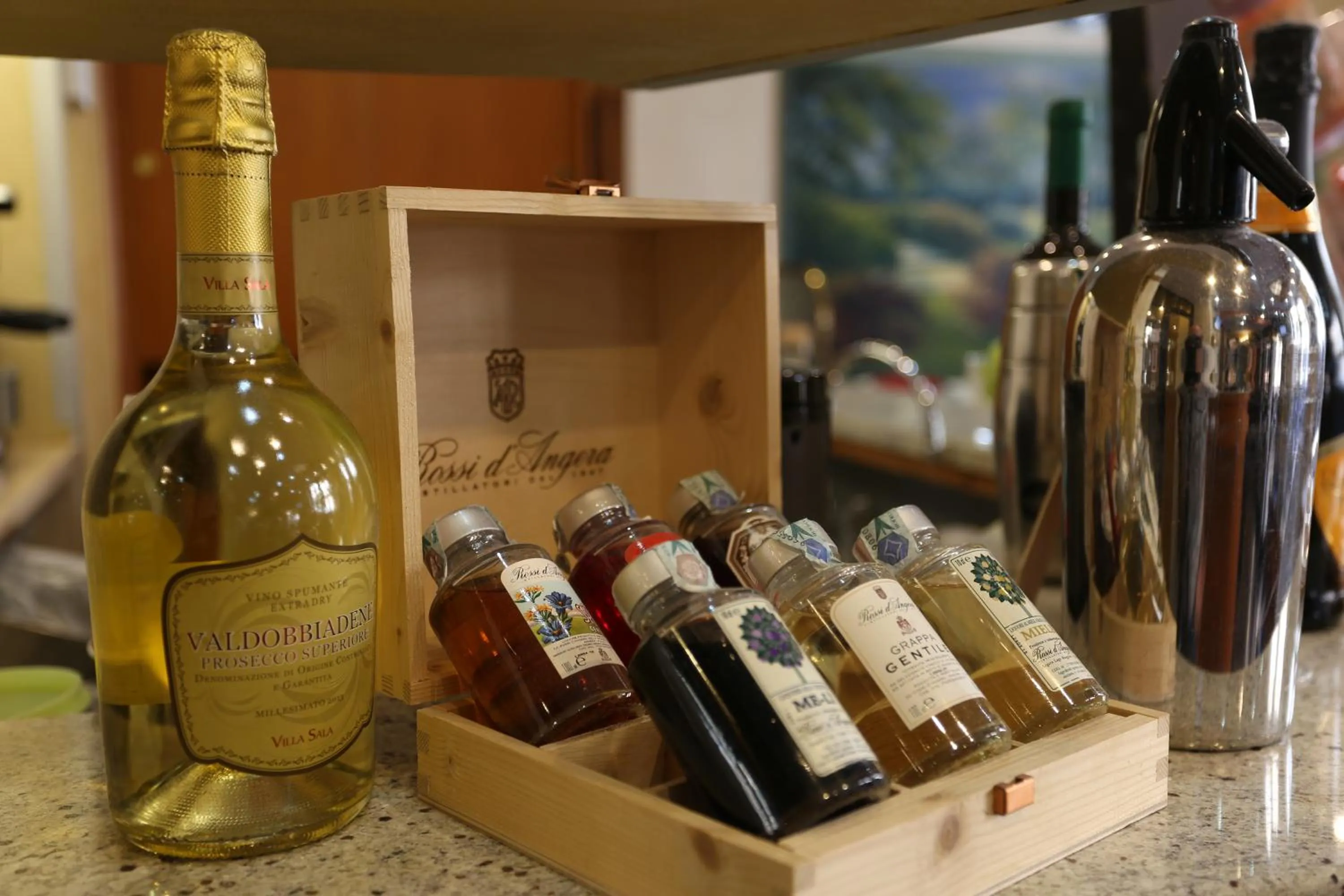 Decorative detail in Hotel Piacenza