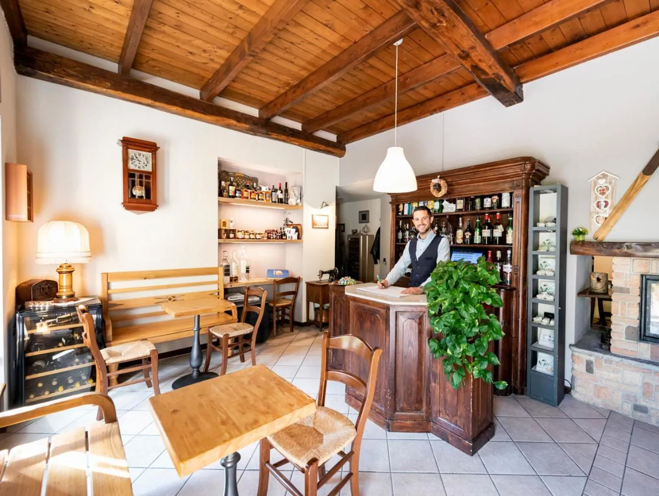 Lobby or reception in Locanda Sant' Anna