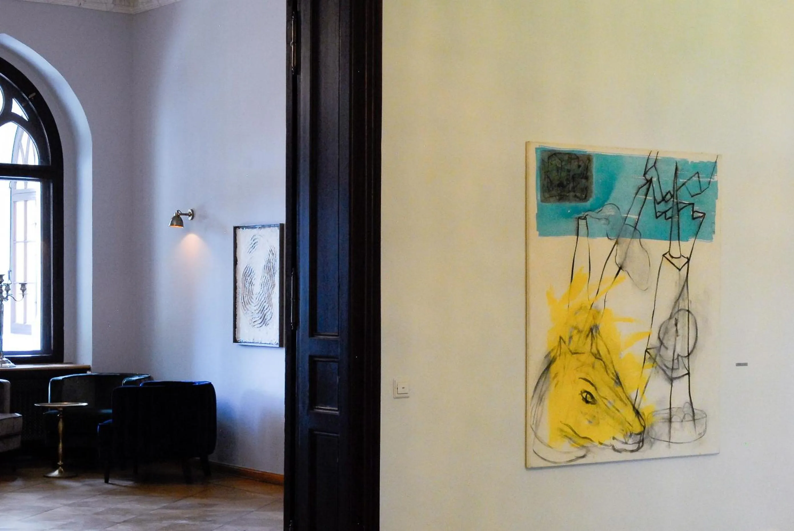 Lobby or reception in Romantik Hotel Schloss Reichenow