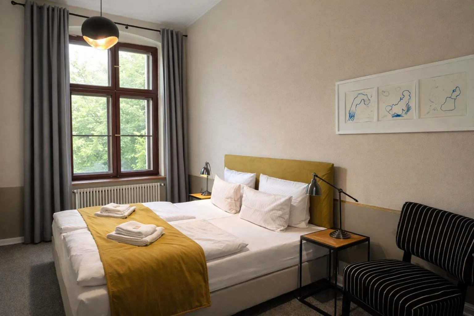 Bedroom, Bed in Romantik Hotel Schloss Reichenow