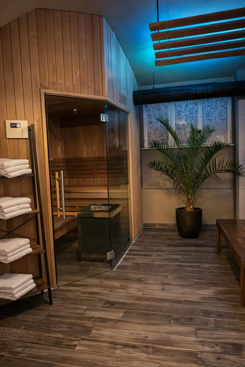 Sauna in Romantik Hotel Schloss Reichenow
