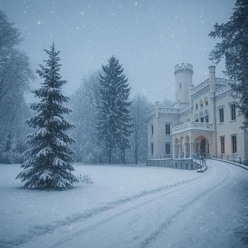 Winter in Romantik Hotel Schloss Reichenow