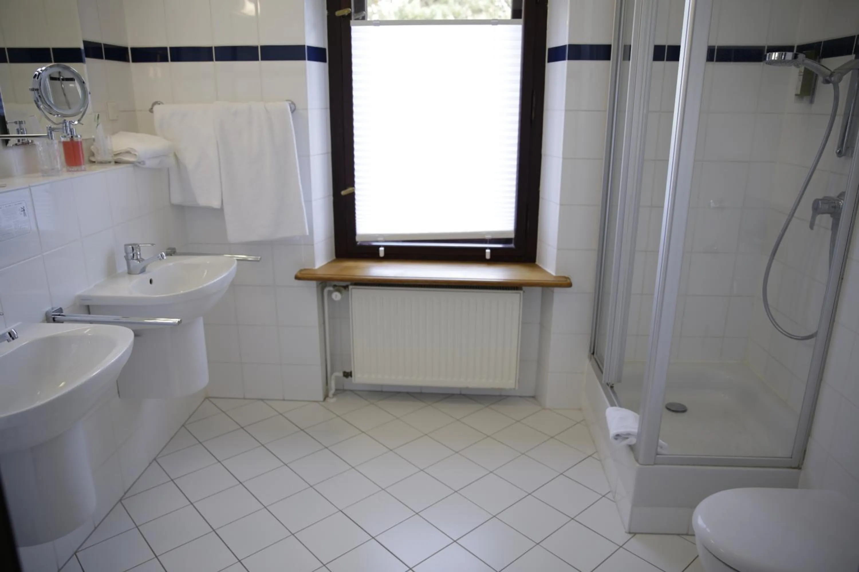 Bathroom in Romantik Hotel Schloss Reichenow