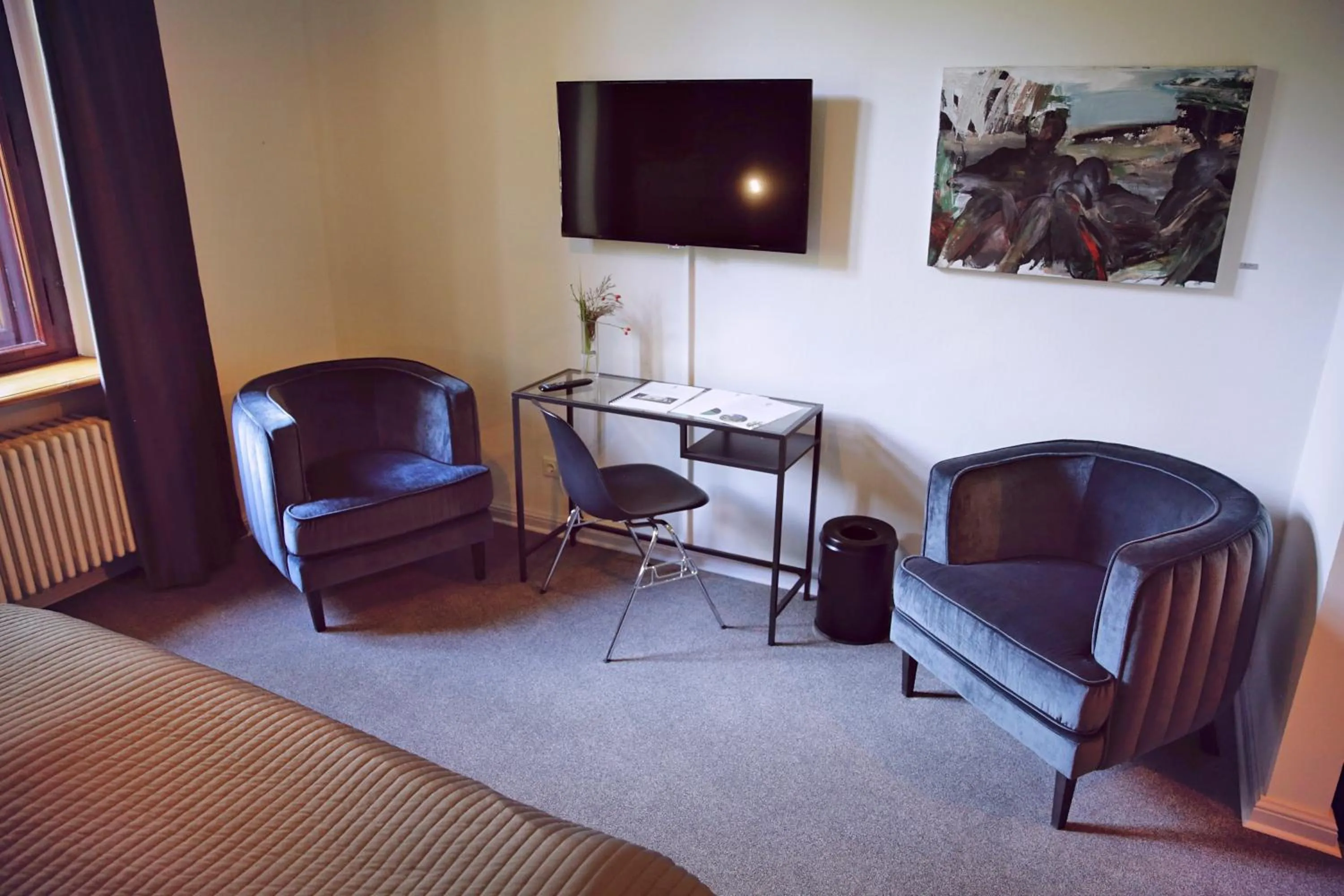 Seating area in Romantik Hotel Schloss Reichenow