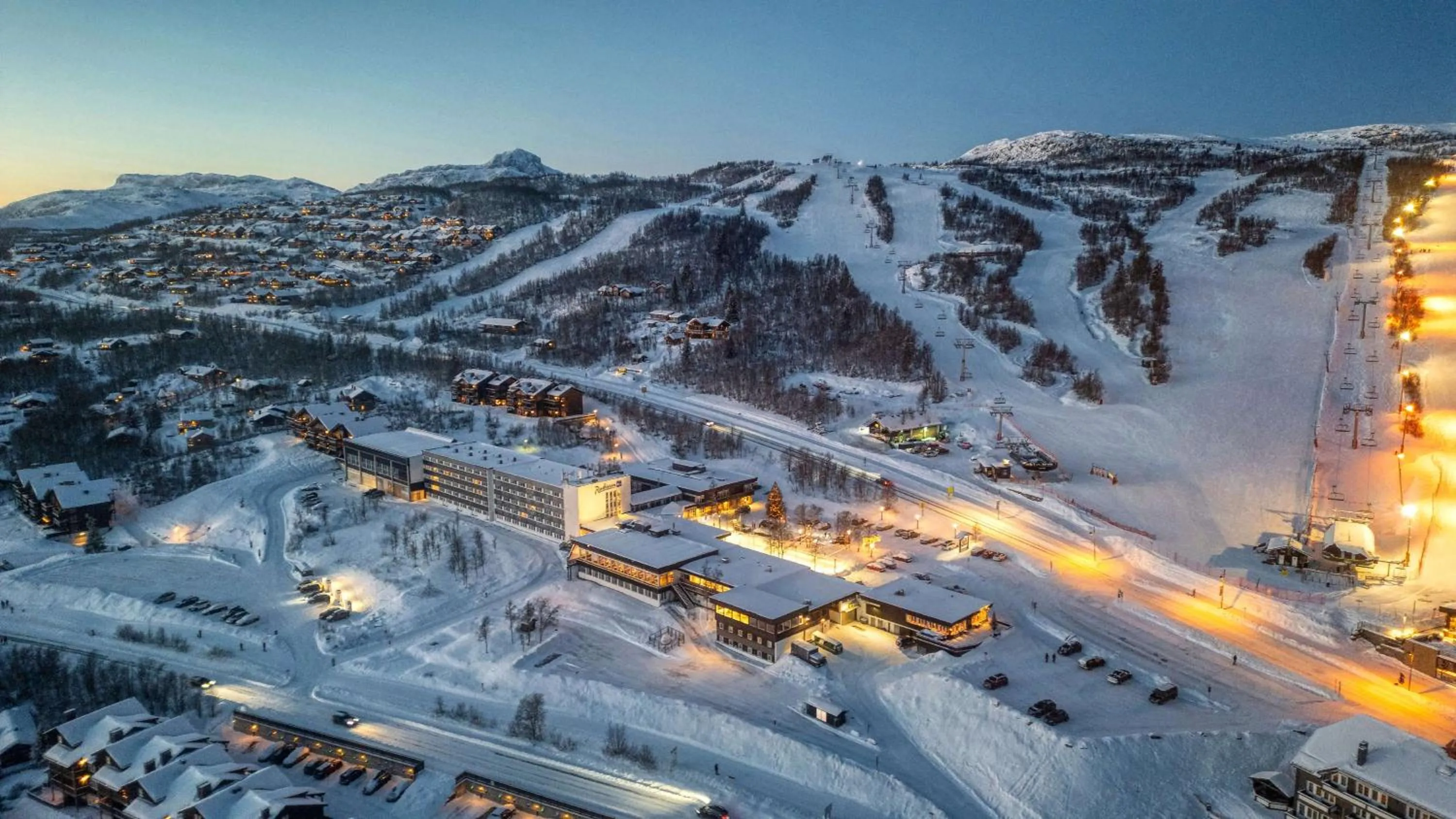 Property building in Radisson Blu Resort, Beitostølen