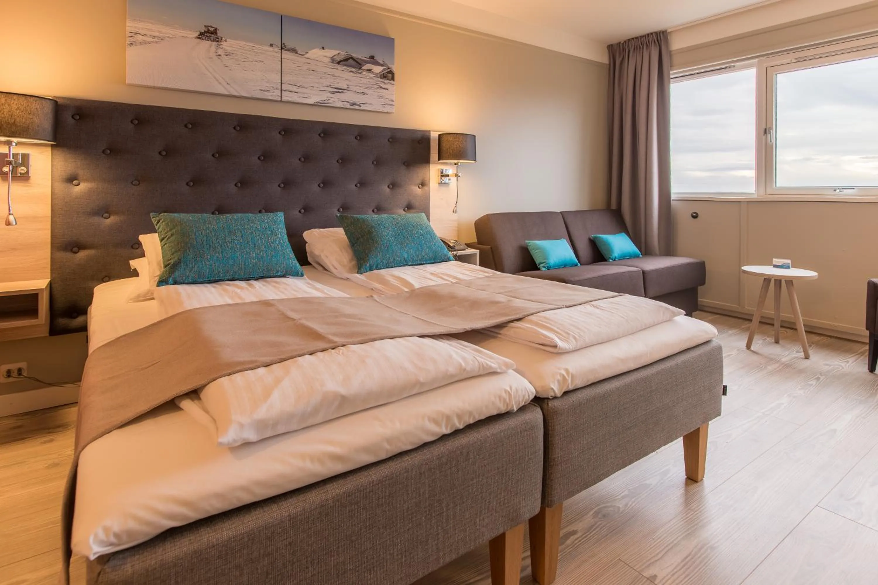 Bedroom, Bed in Radisson Blu Resort, Beitostølen