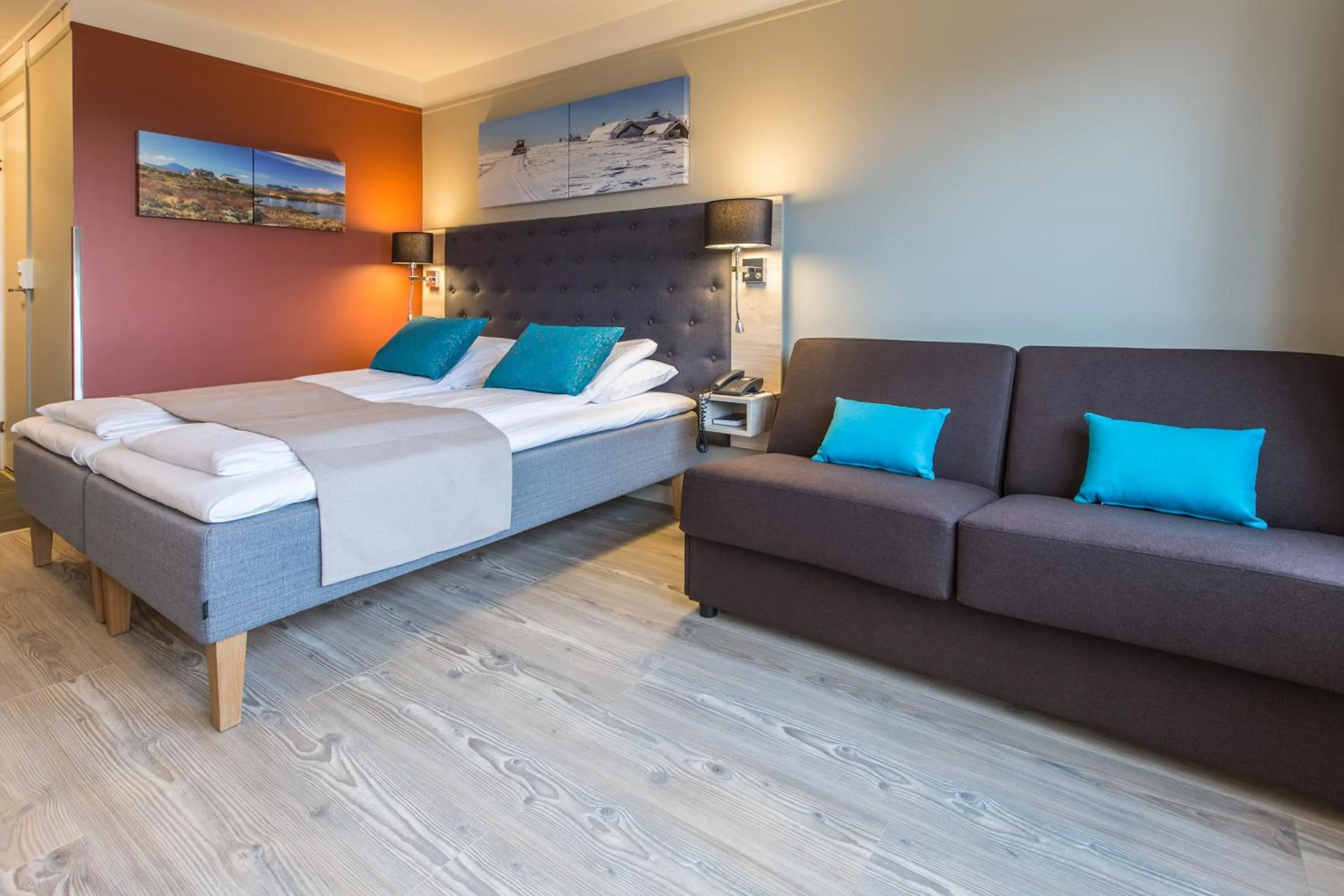 Bedroom, Bed in Radisson Blu Resort, Beitostølen