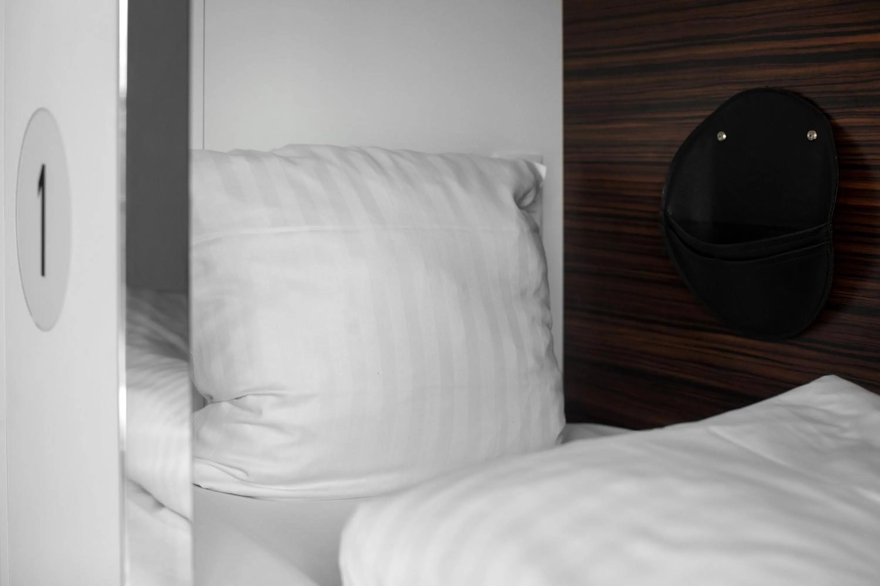 bunk bed, Bed in Steel House Copenhagen