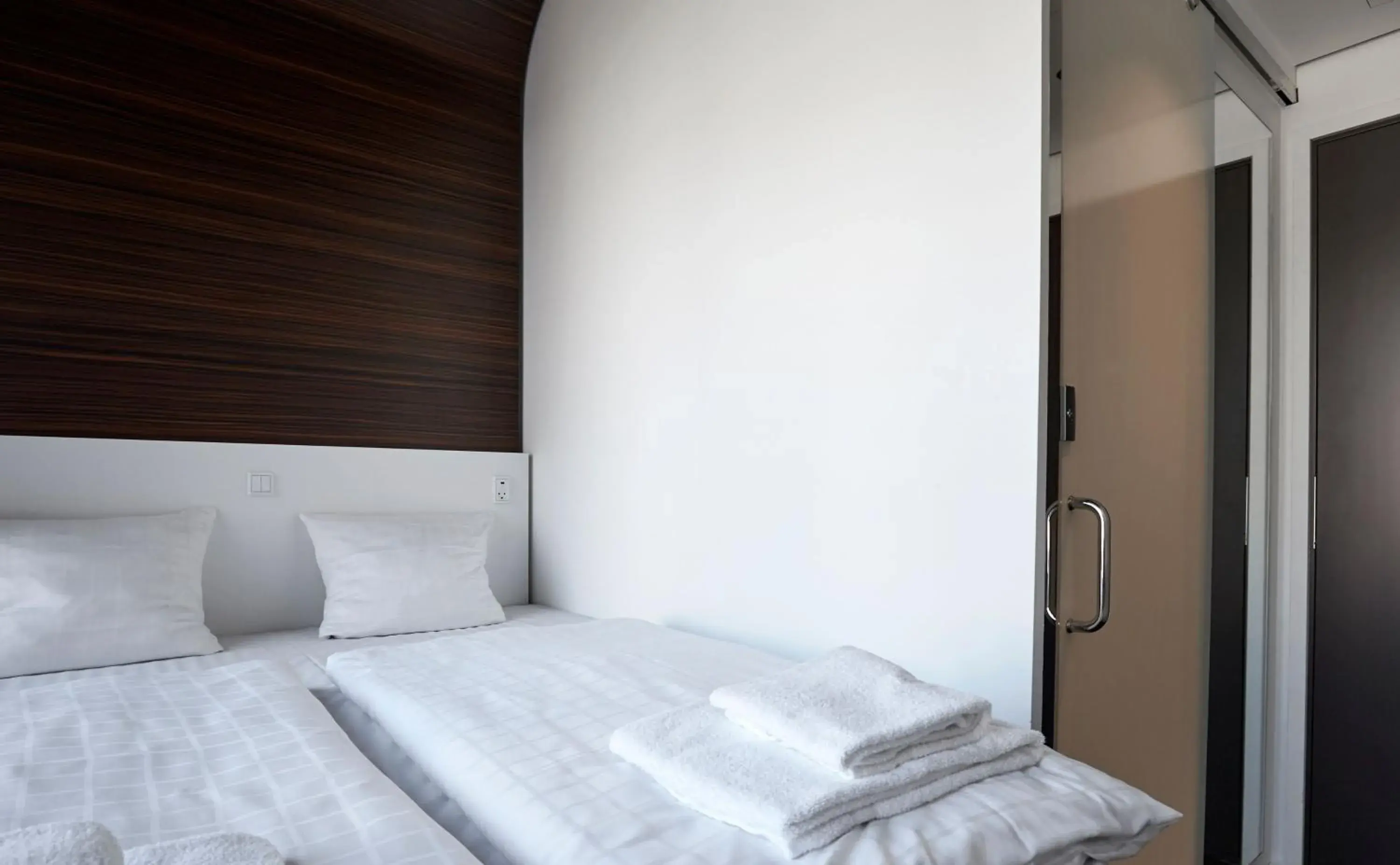 Bed in Steel House Copenhagen Bed in Steel House Copenhagen