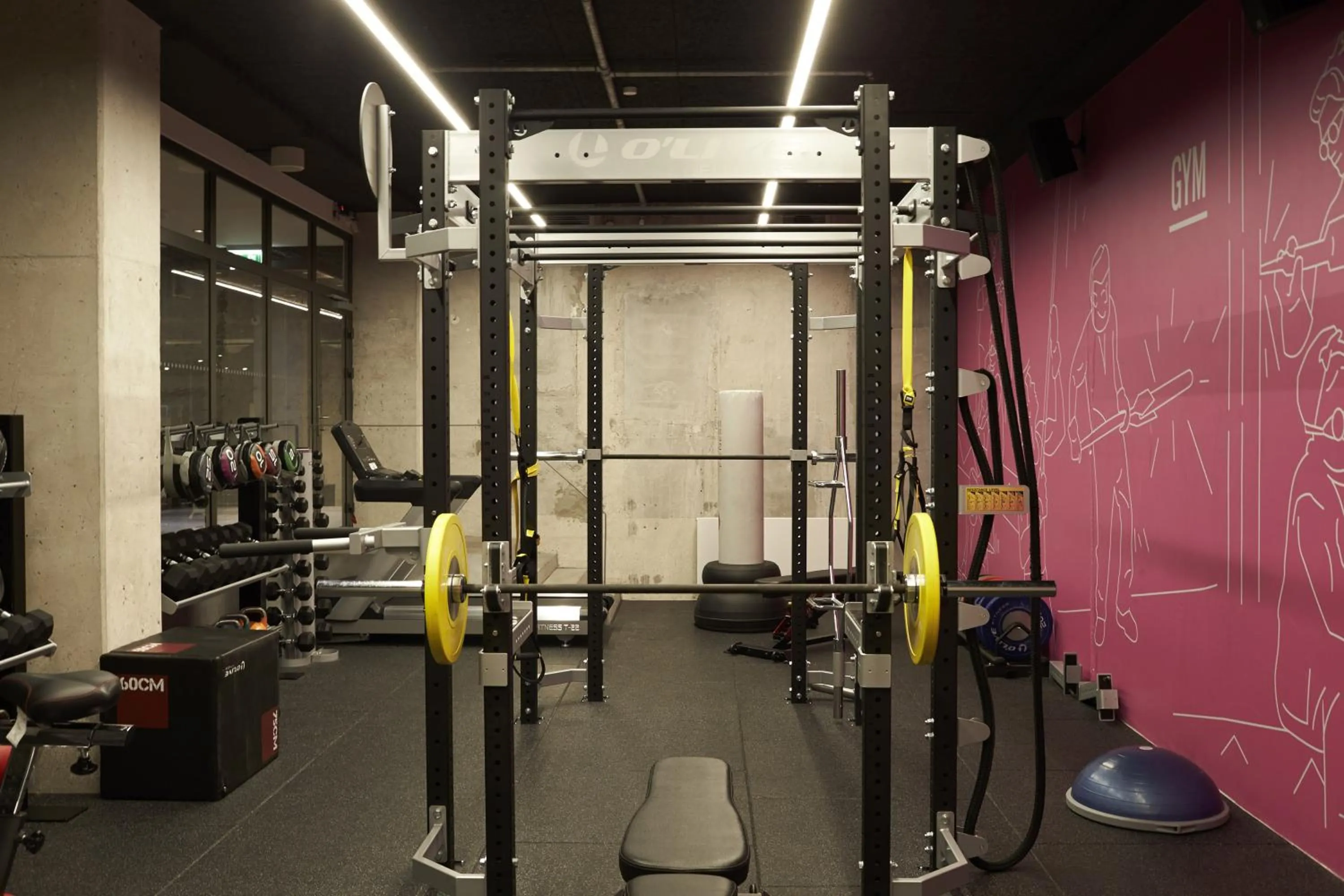 Fitness centre/facilities in Steel House Copenhagen