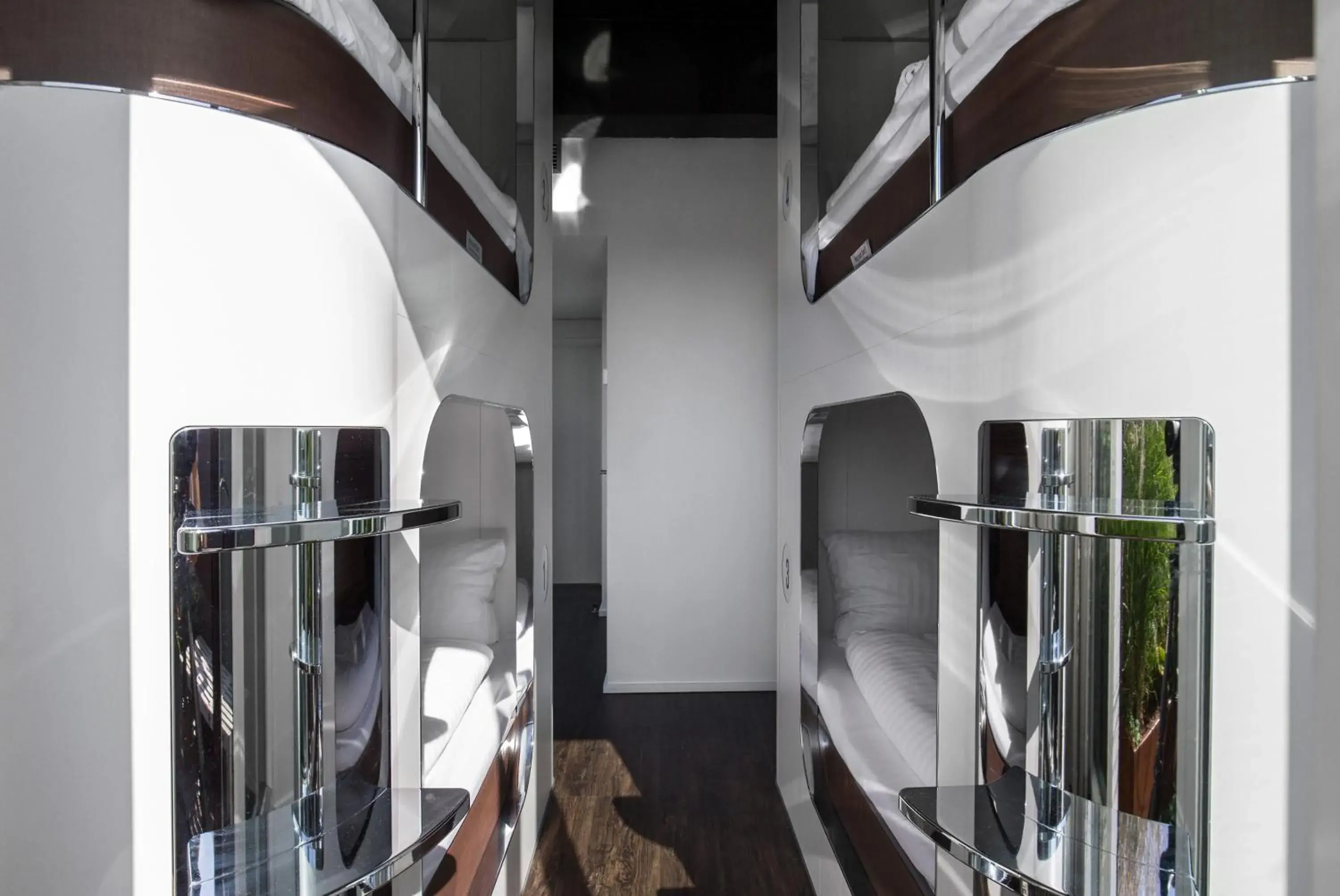 Twin Room in Steel House Copenhagen Twin Room in Steel House Copenhagen