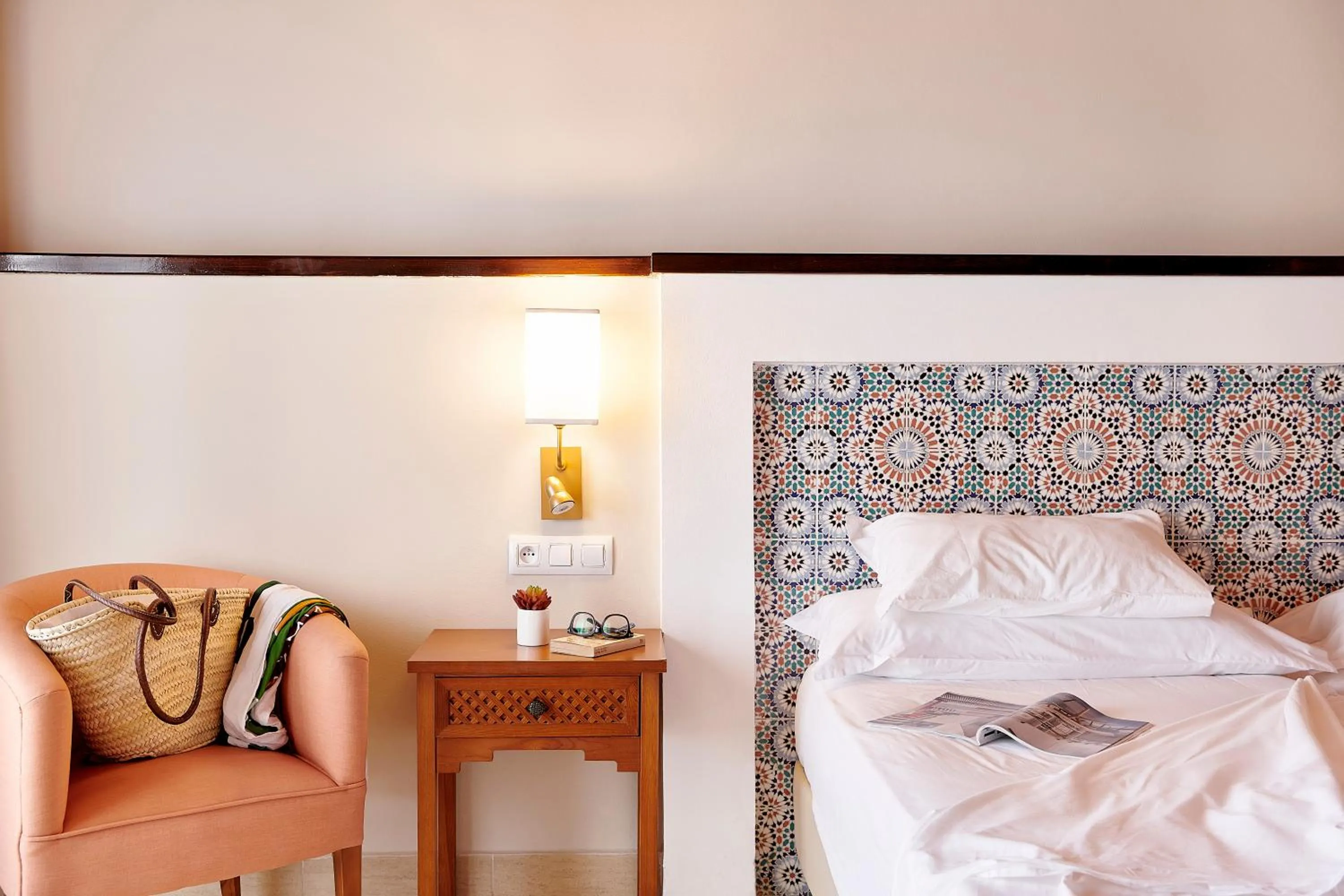 Bed in Iberostar Waves Saidia