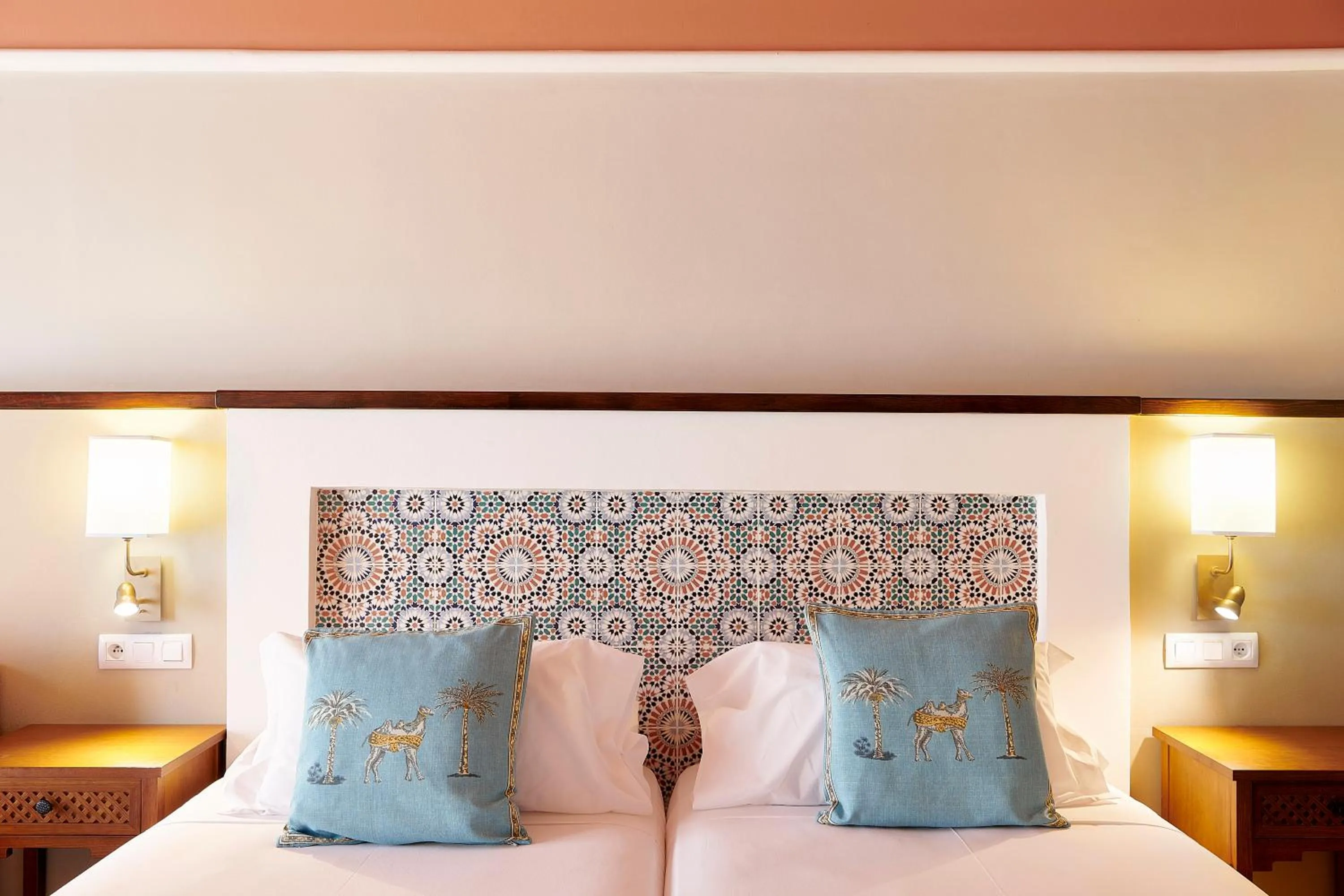 Bed in Iberostar Waves Saidia