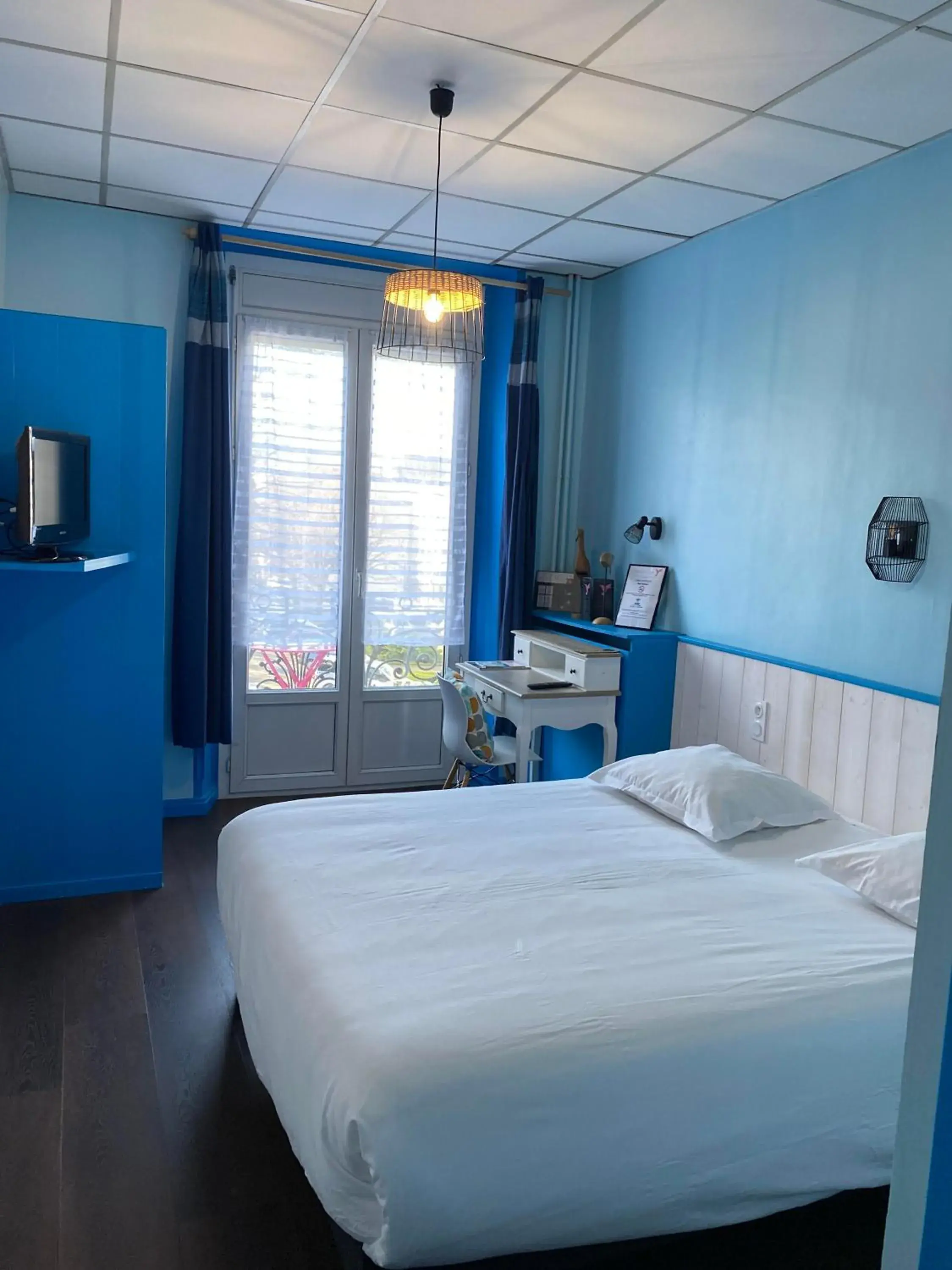 Double Room with Balcony in Hotel Le Colibri Double Room with Balcony in Hotel Le Colibri