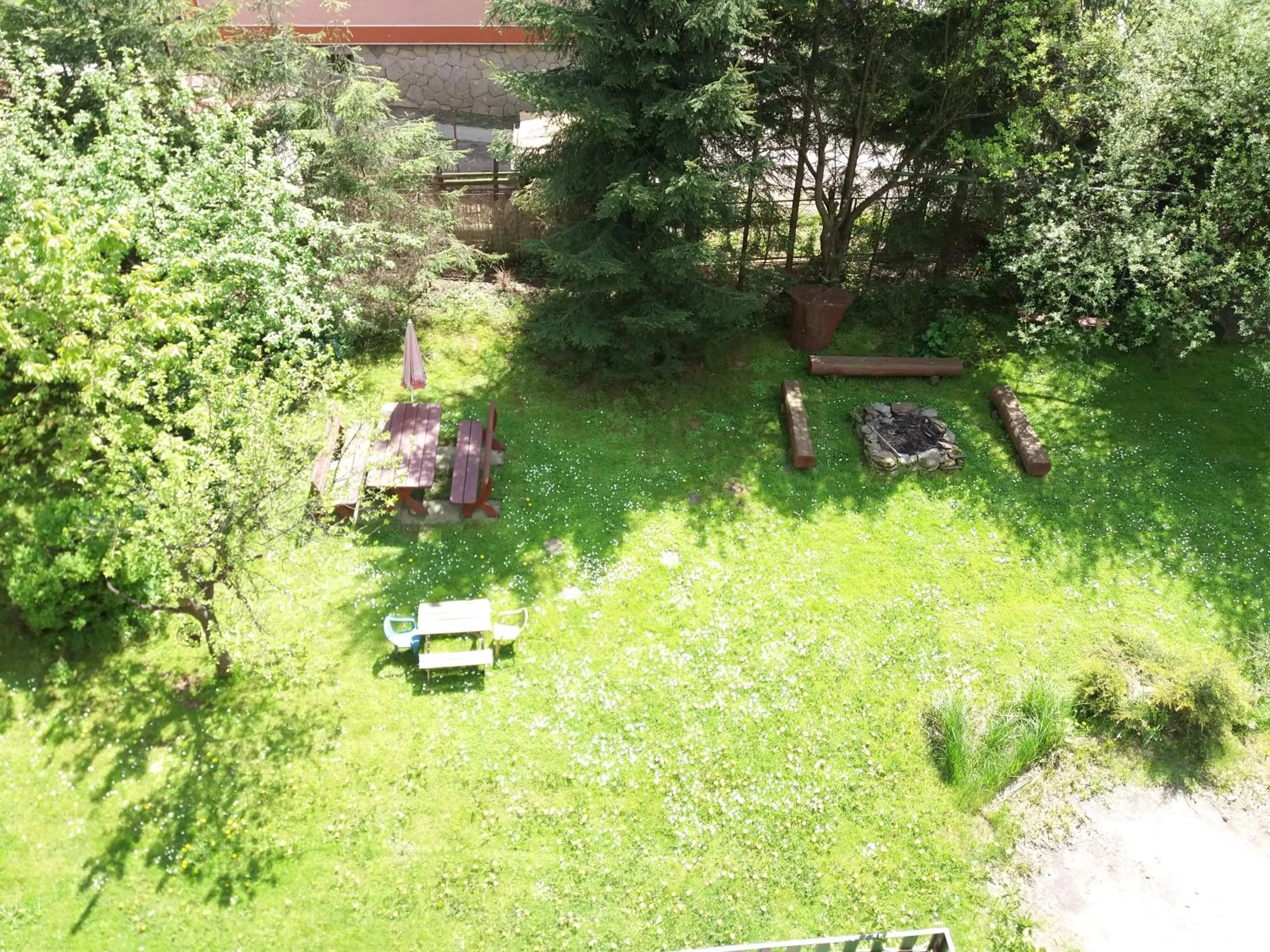 Garden in Willa Mirabelka