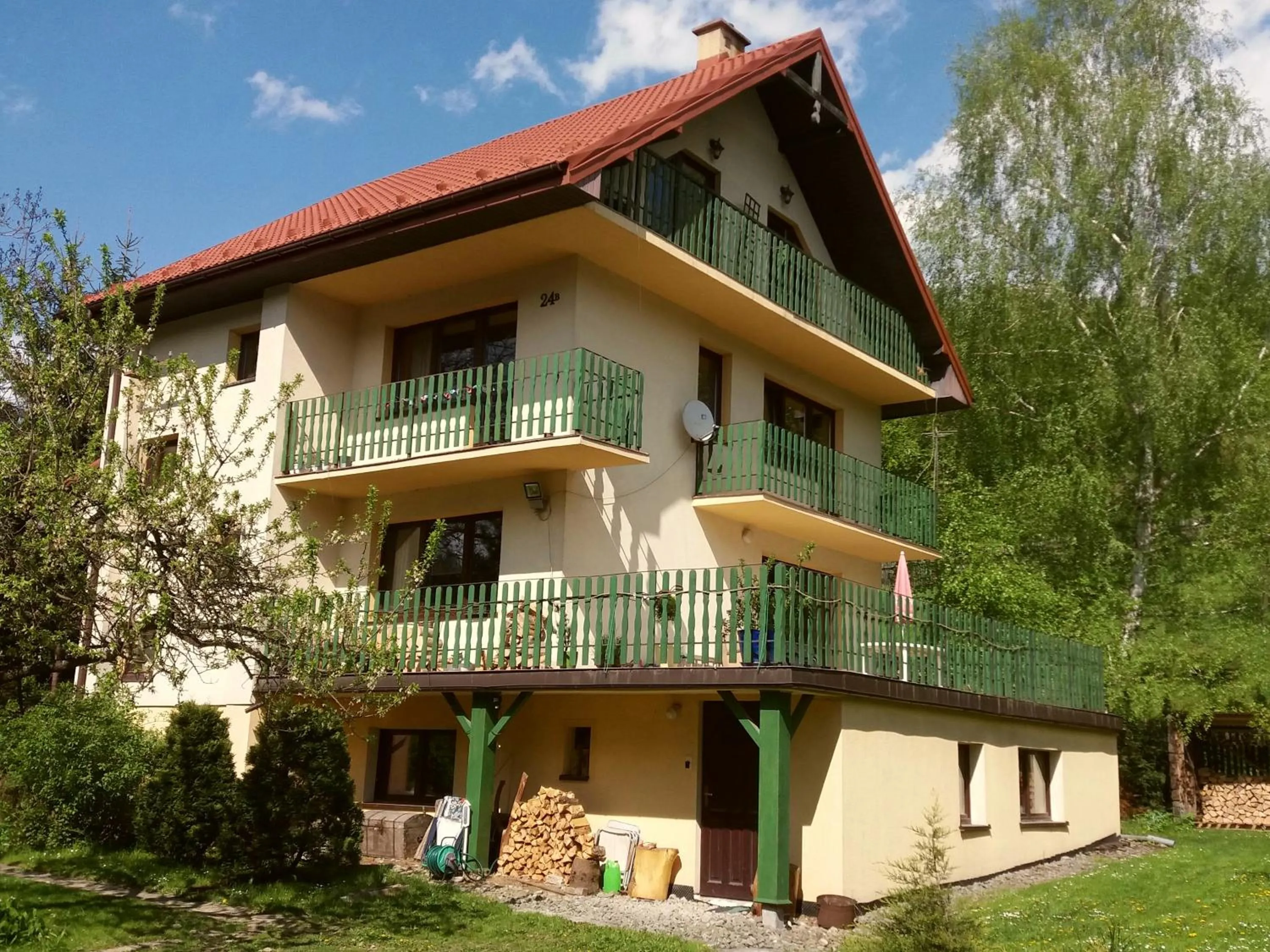 Bird's eye view in Willa Mirabelka