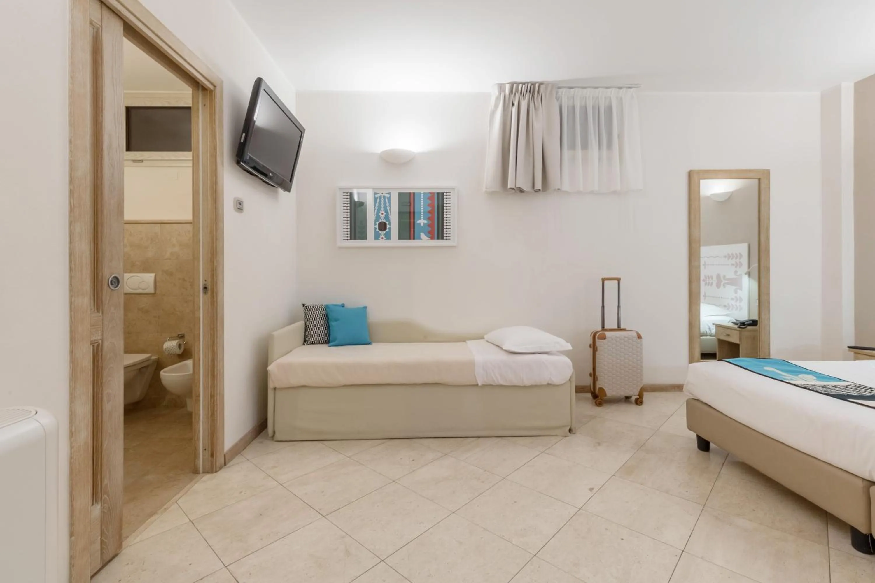 Bed in Hotel Domomea