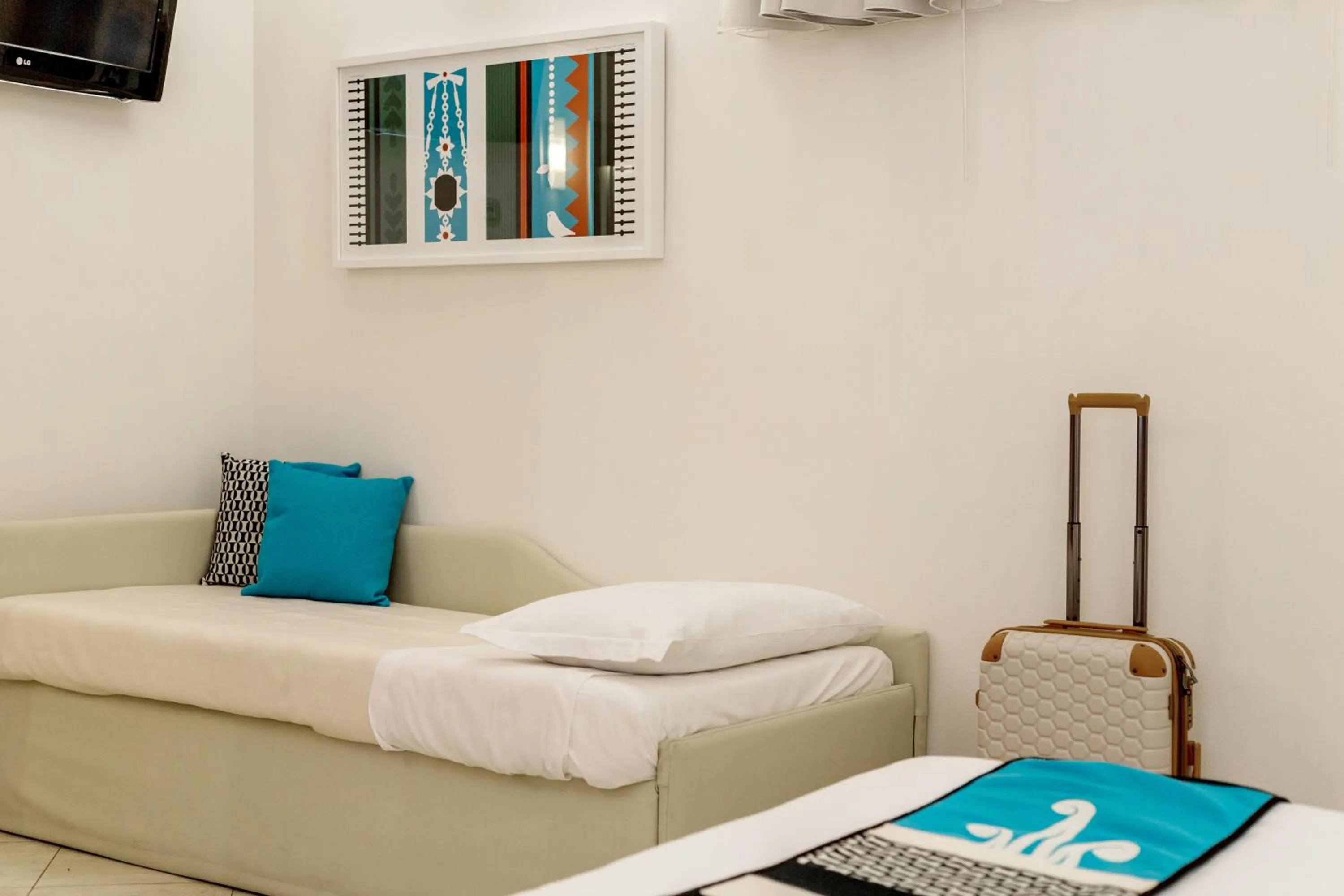 Bed in Hotel Domomea