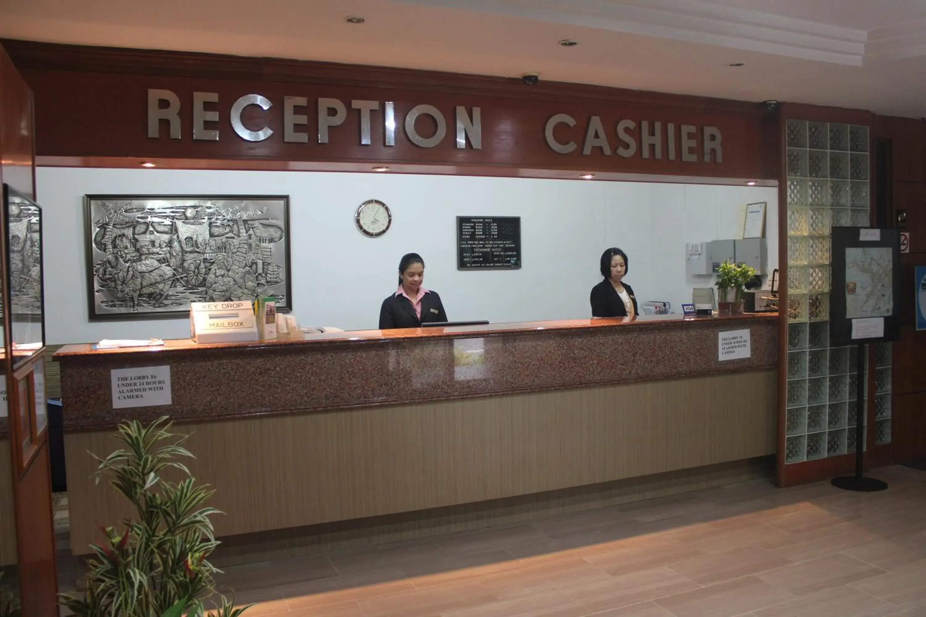 Lobby or reception in Hotel Supreme Lobby or reception in Hotel Supreme