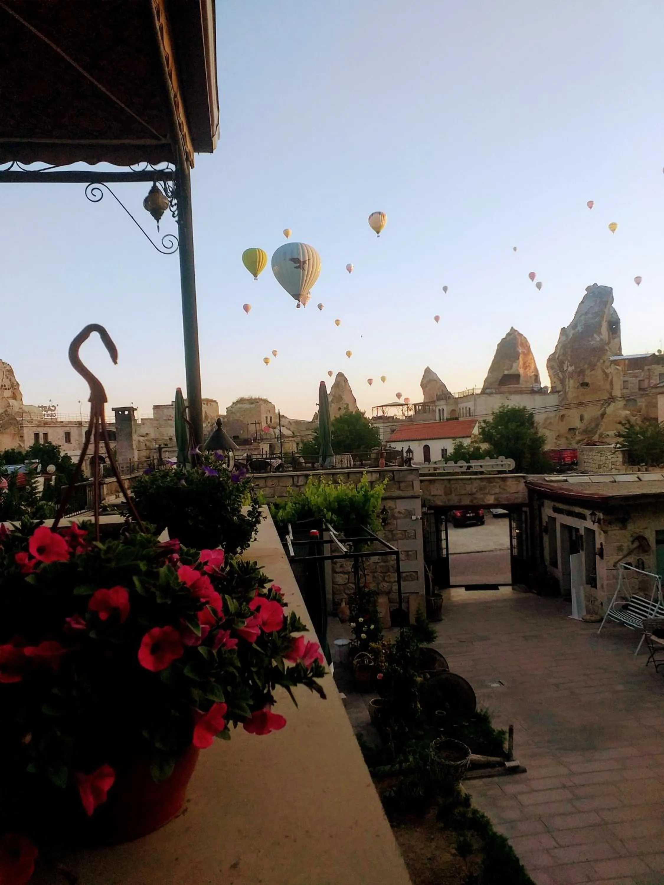 Balcony/Terrace in Guzide Cave Hotel