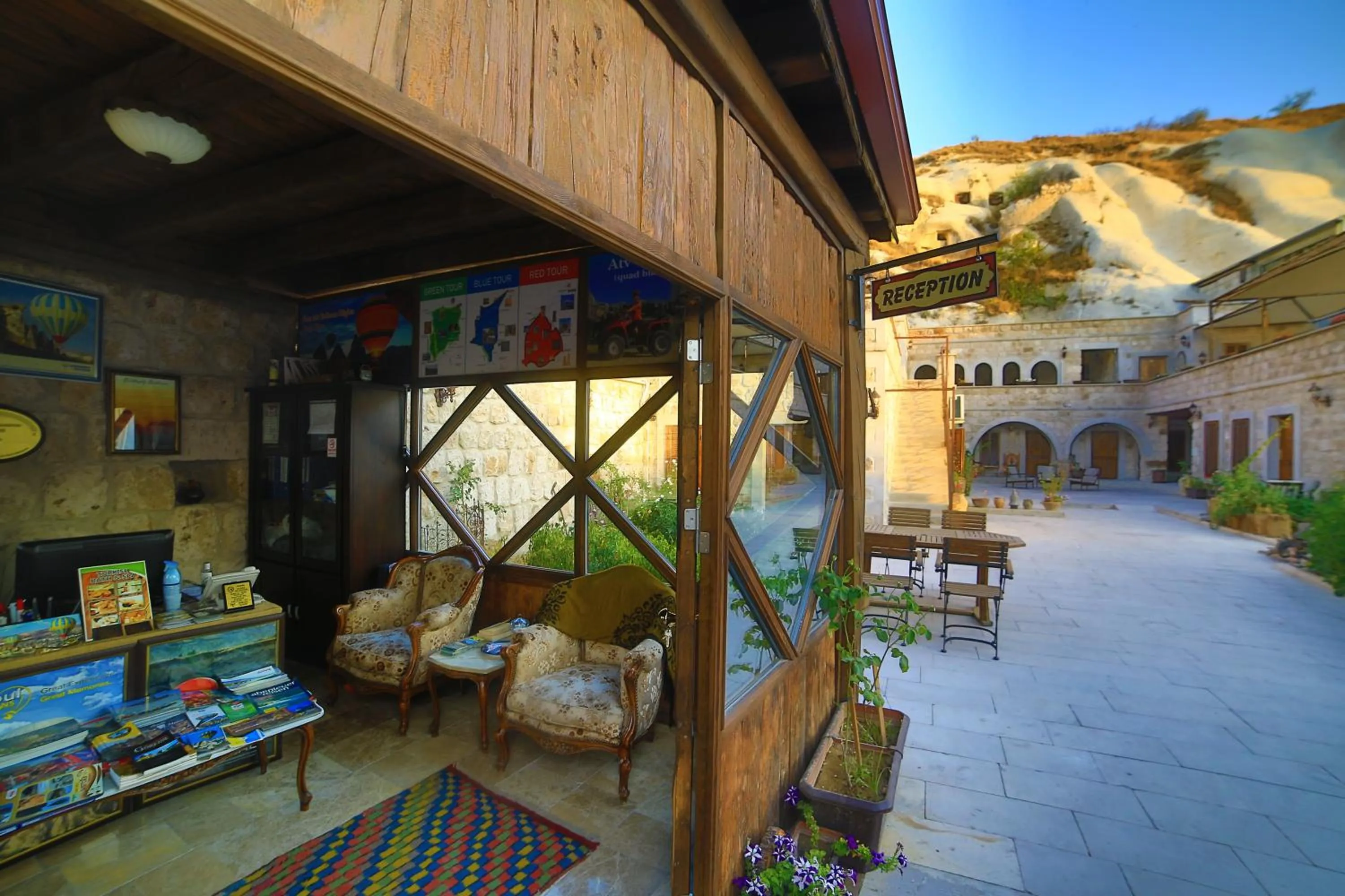 Garden in Guzide Cave Hotel