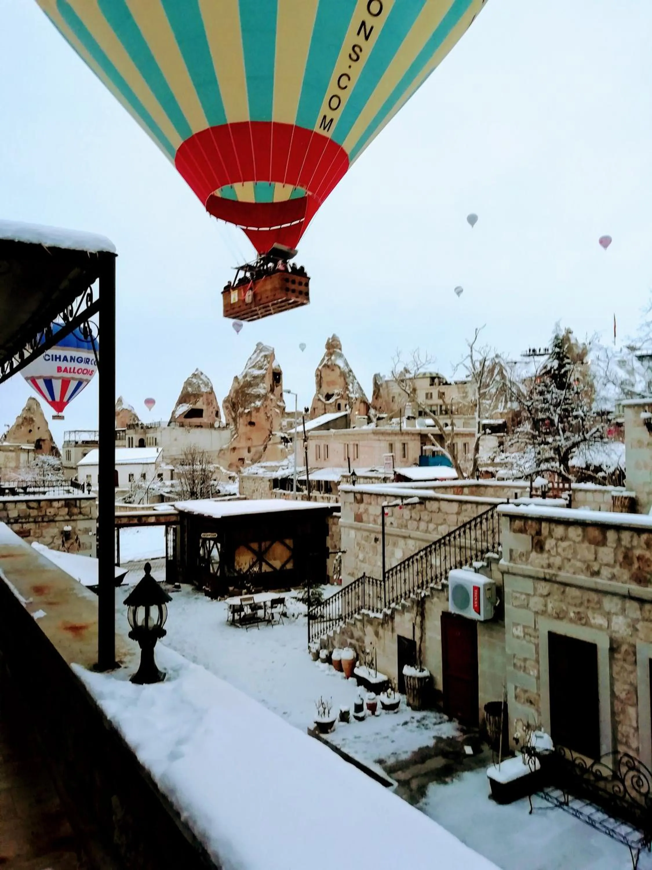 Balcony/Terrace in Guzide Cave Hotel