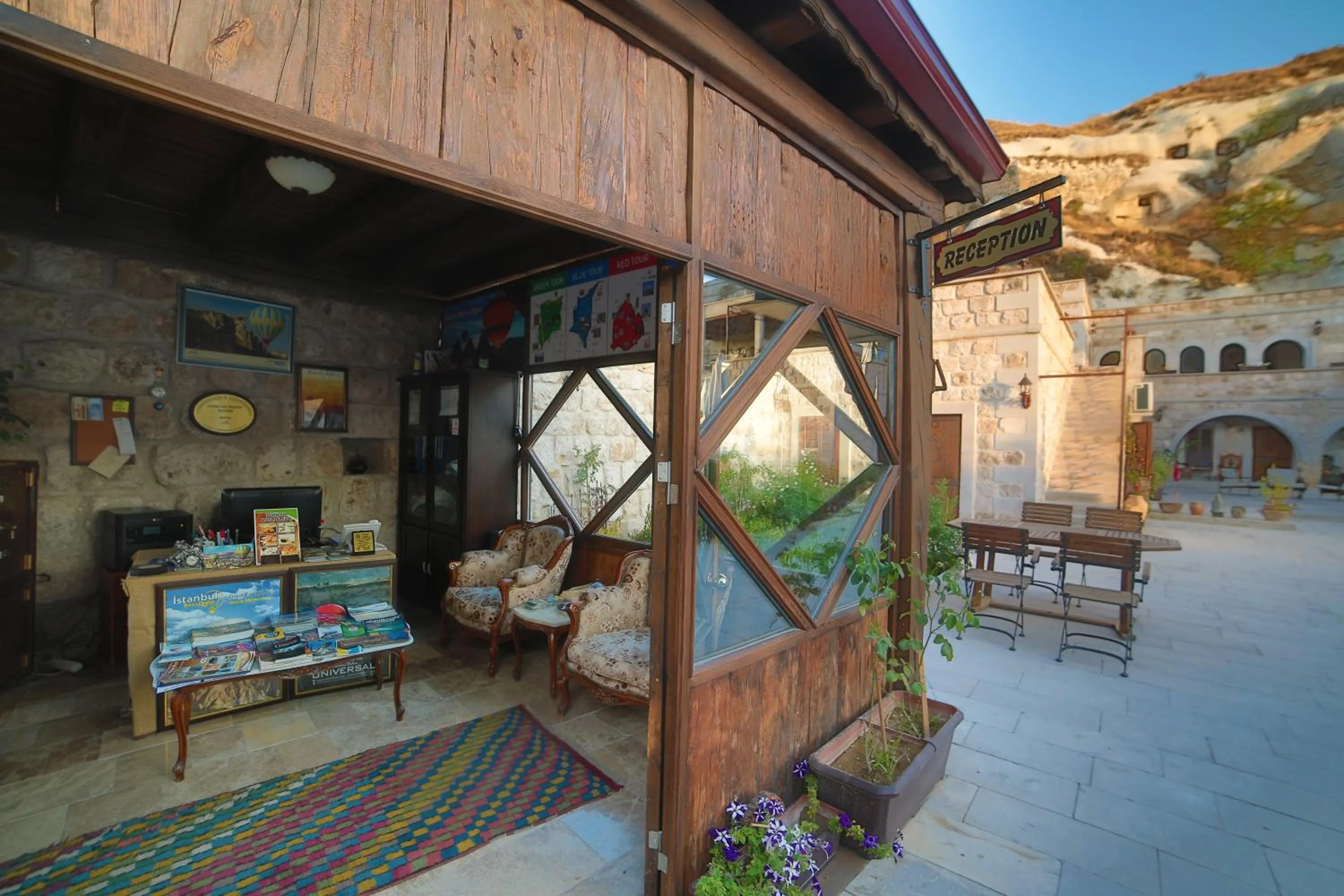 Lobby or reception in Guzide Cave Hotel
