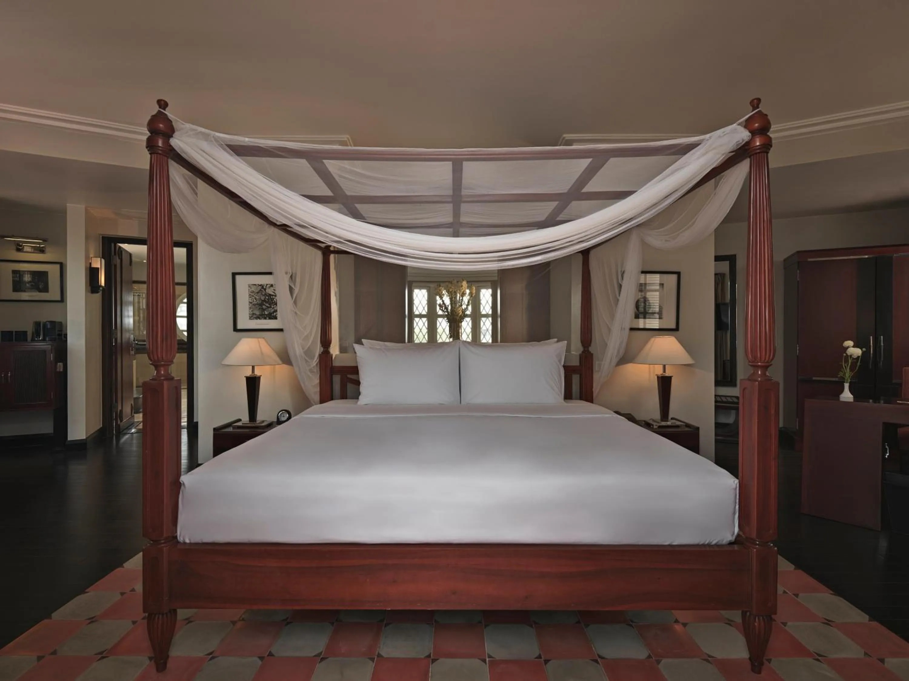 Bedroom, Bed in Azerai La Residence, Hue