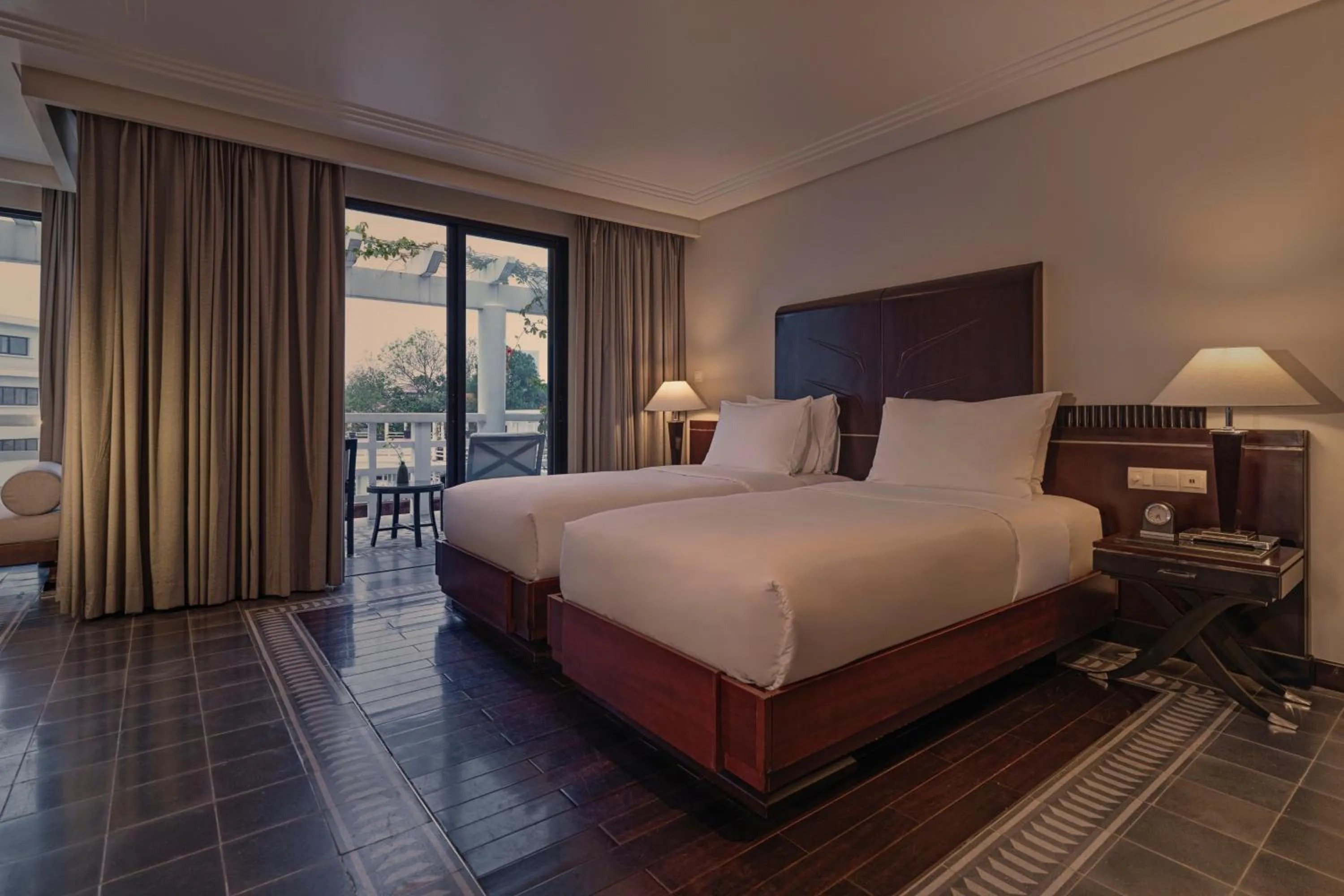 Bedroom, Bed in Azerai La Residence, Hue