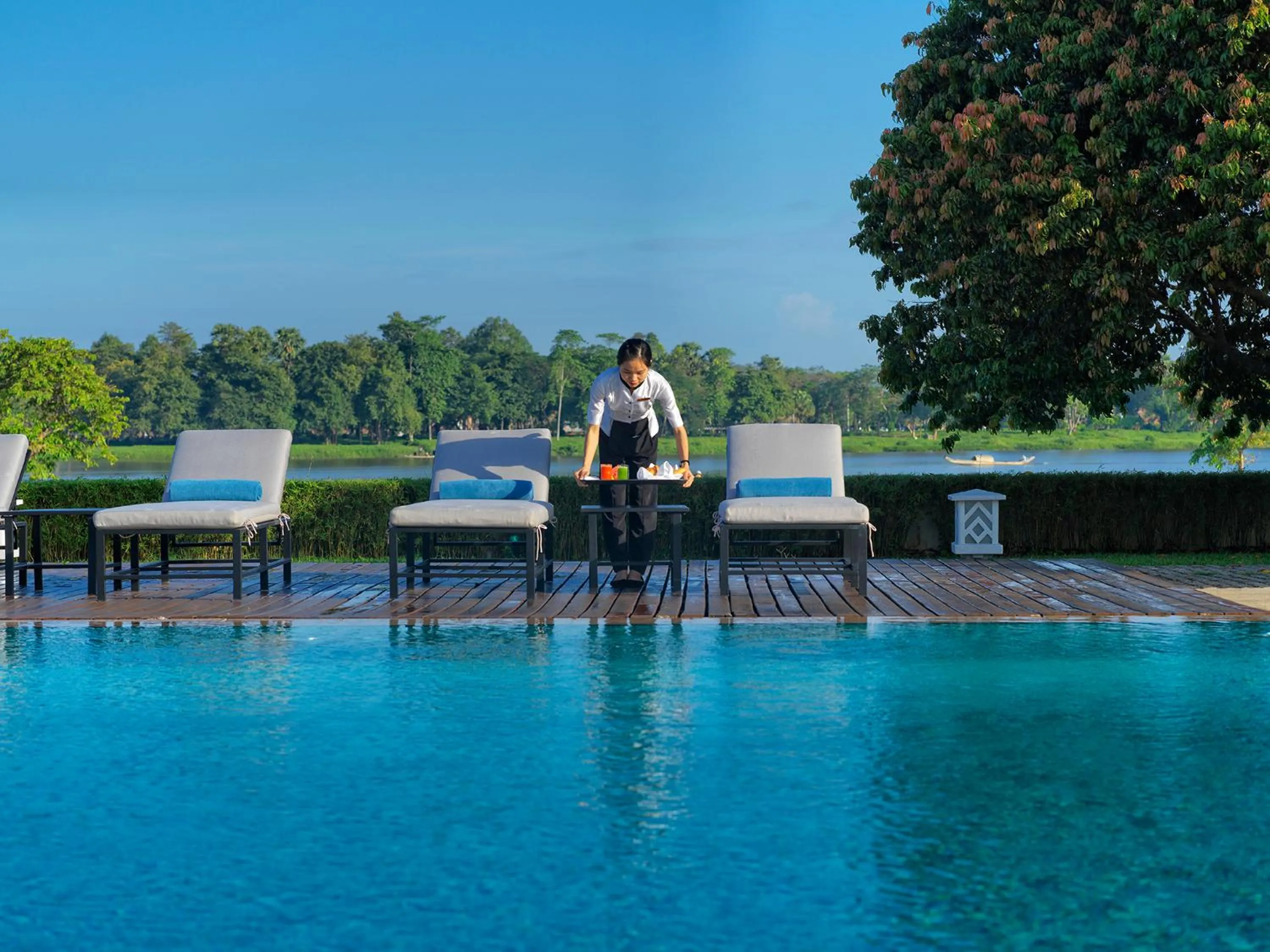 People in Azerai La Residence, Hue