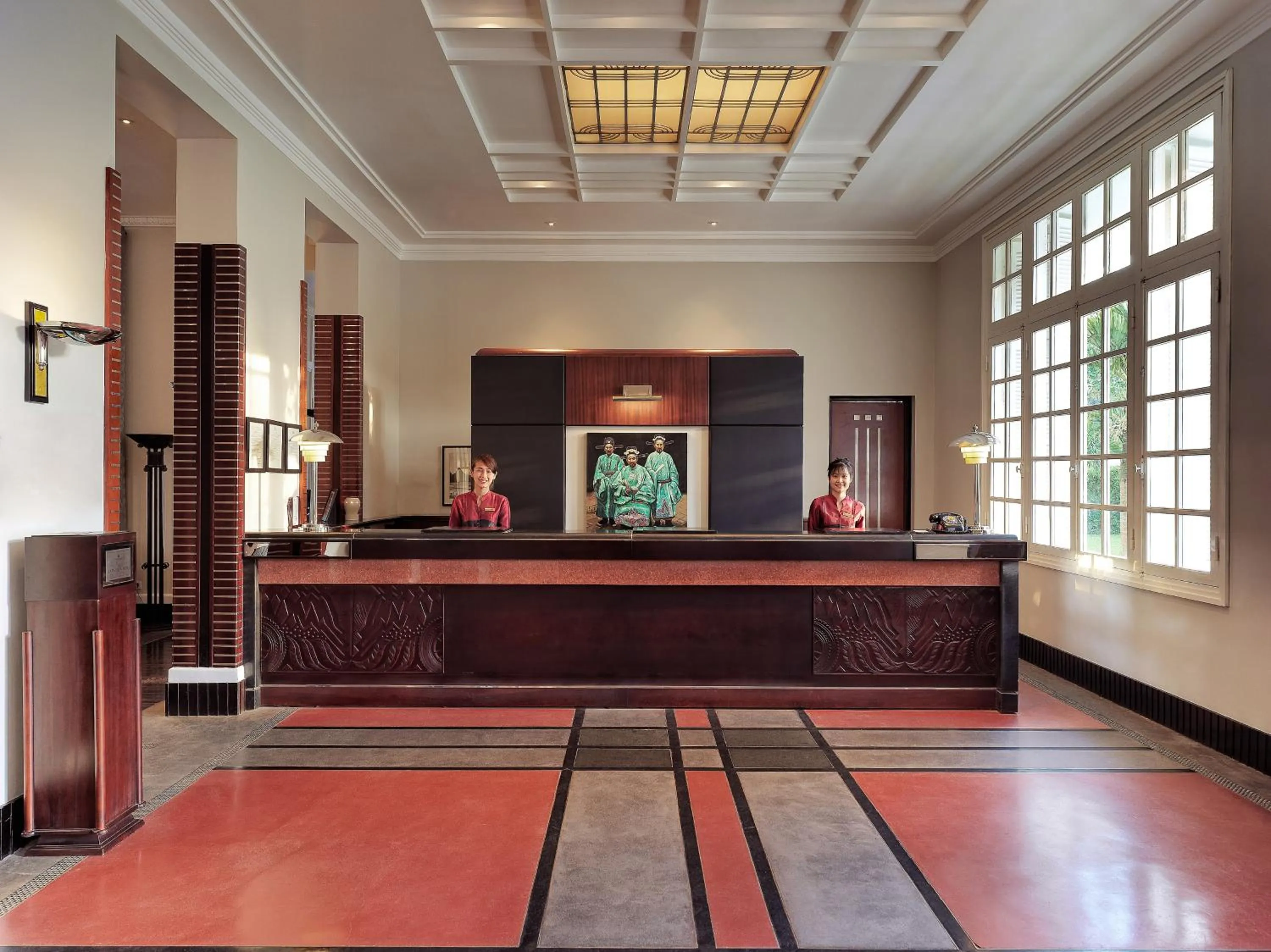 Staff in Azerai La Residence, Hue