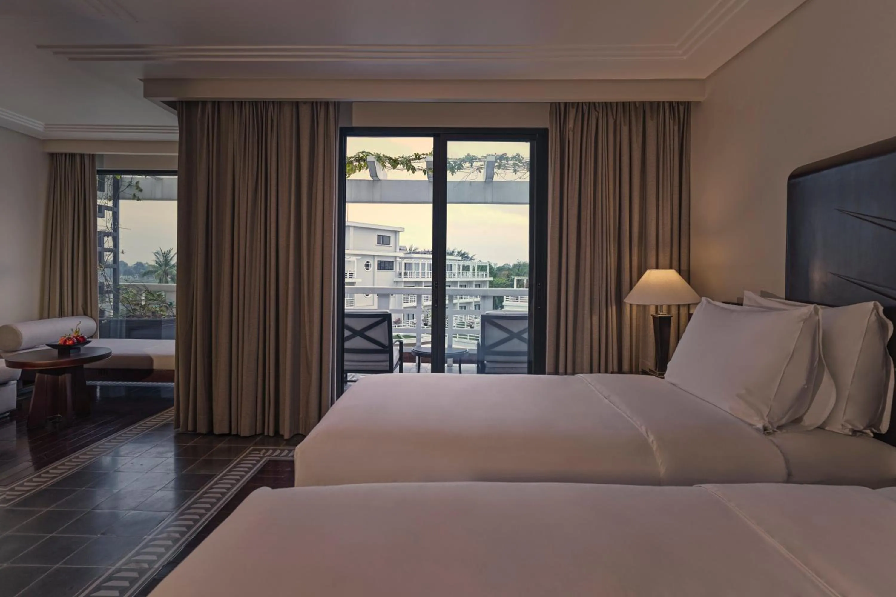 Bedroom, Bed in Azerai La Residence, Hue