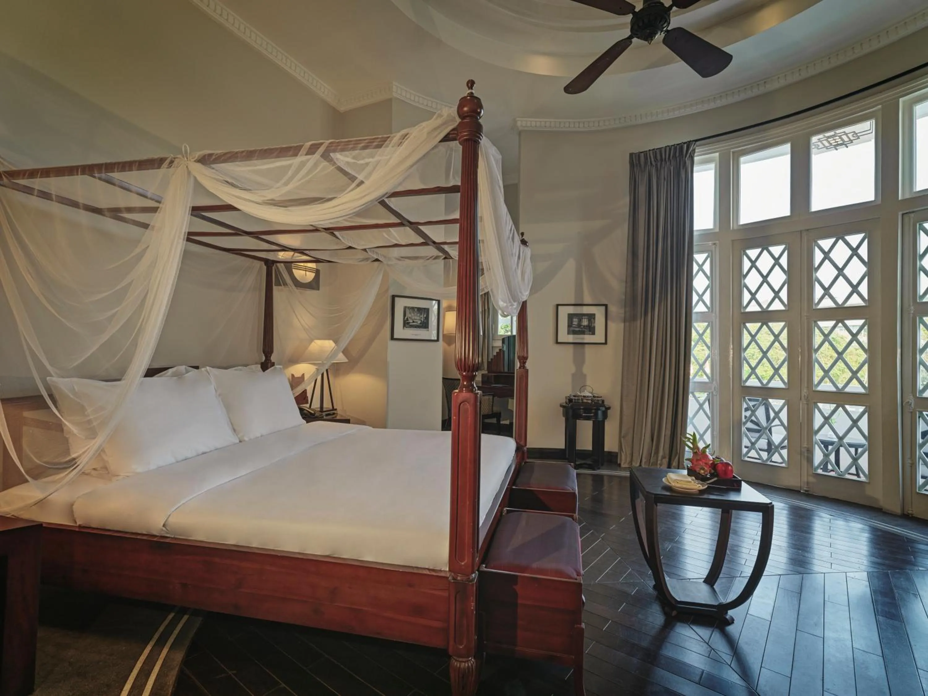 Bedroom, Bed in Azerai La Residence, Hue