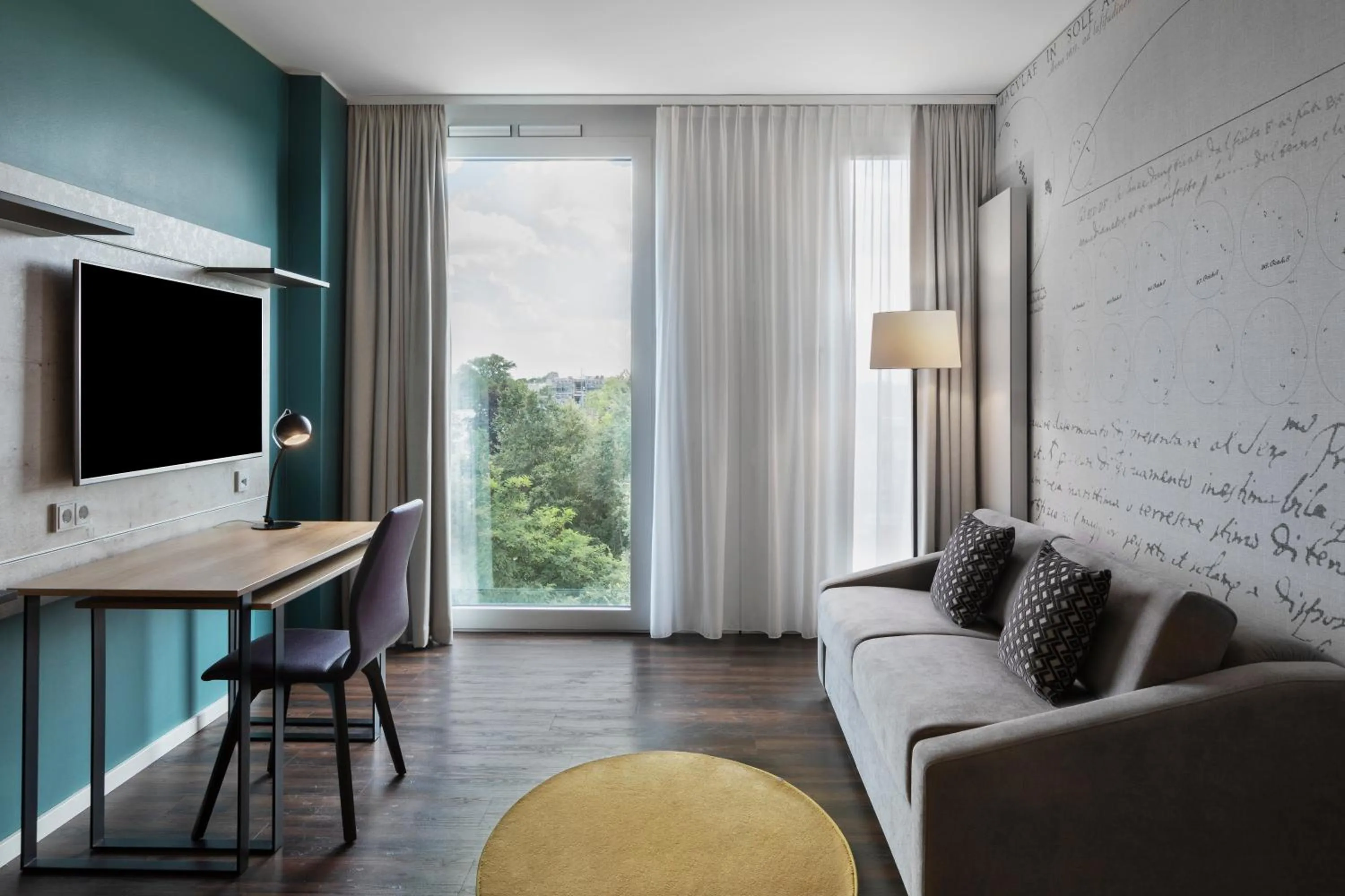 Living room in Stellaris Apartment Hotel