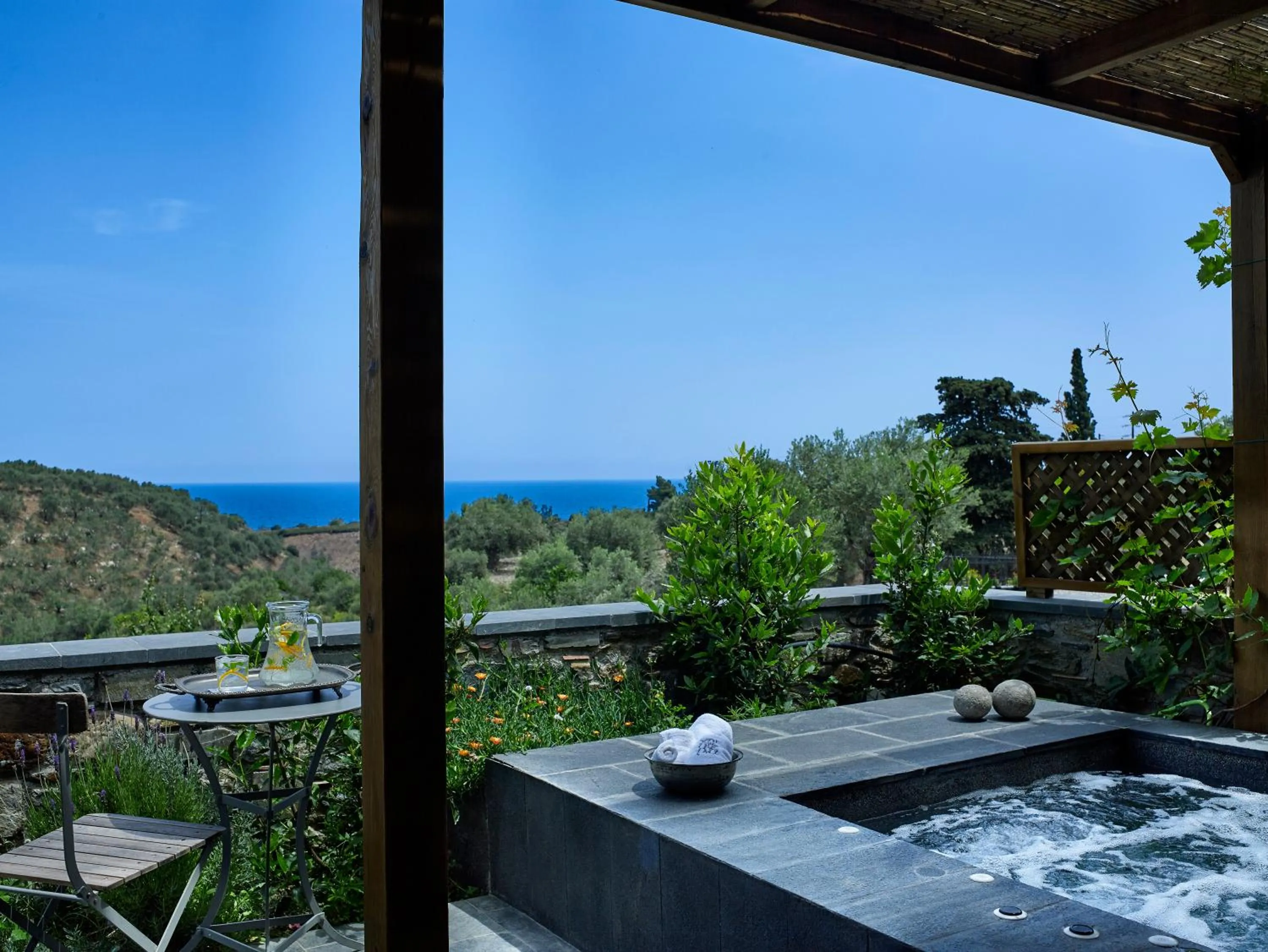 Balcony/Terrace in Kinsterna Hotel