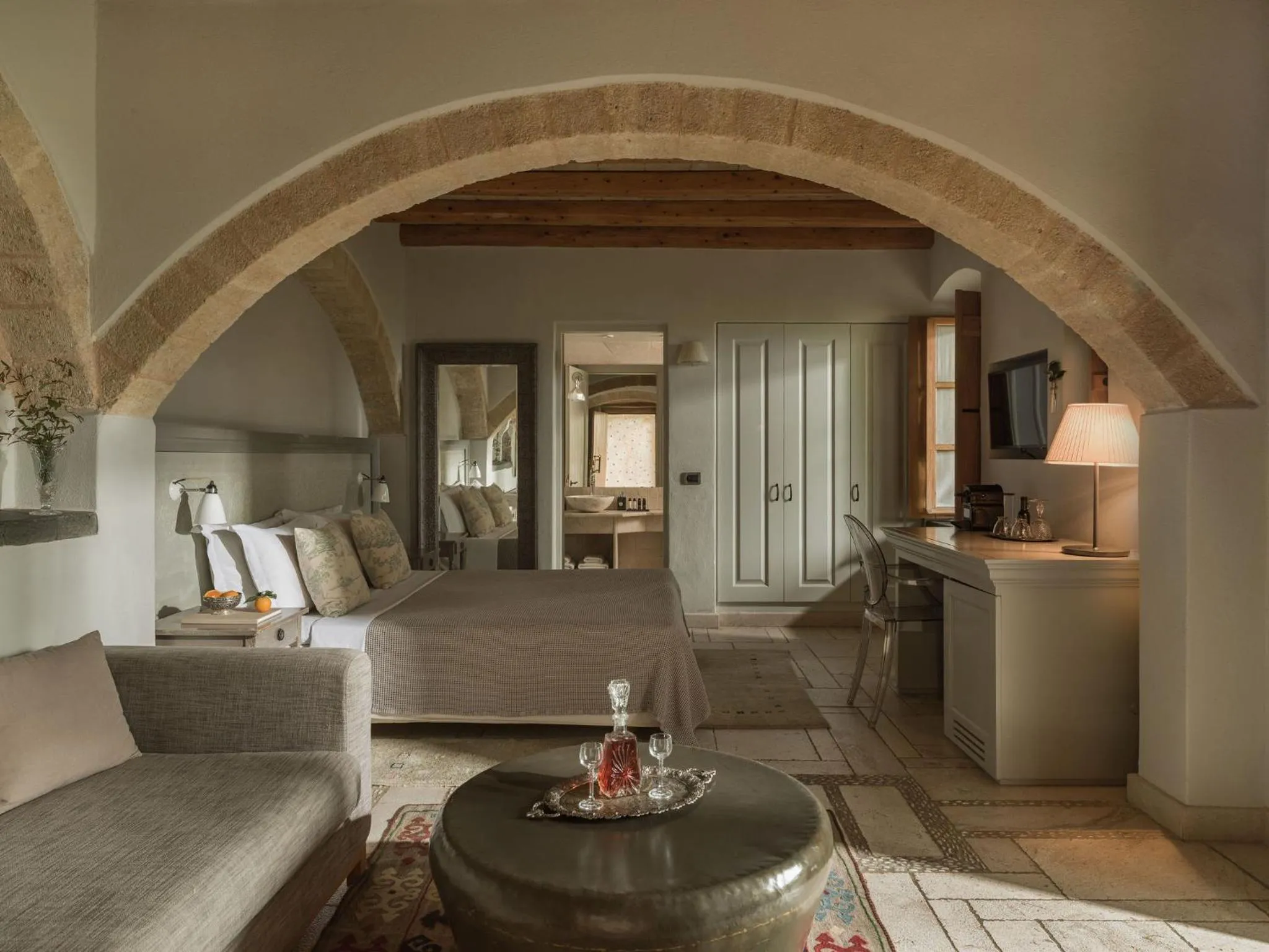 Bedroom in Kinsterna Hotel